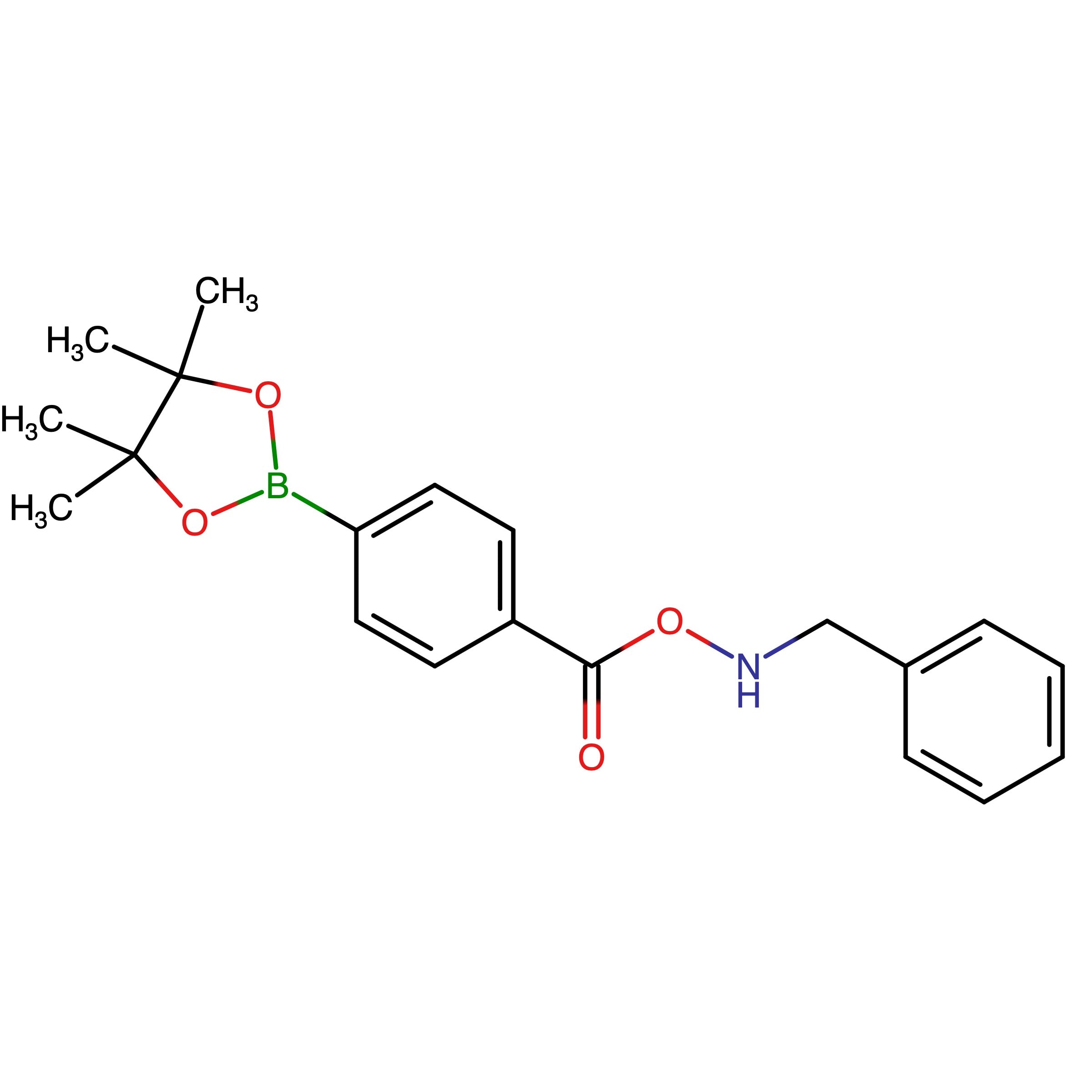 N-Benzyl-O-(4-(4,4,5,5-tetramethyl-1,3,2-dioxaborolan-2-yl)benzoyl)hydroxylamine