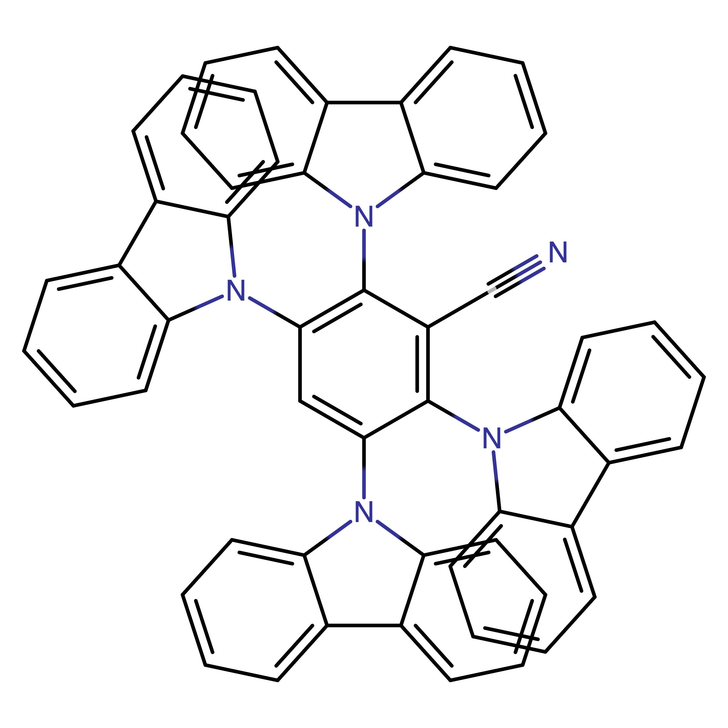 1996609-93-8 | 2,3,5,6-Tetra(9H-carbazol-9-yl)benzonitrile