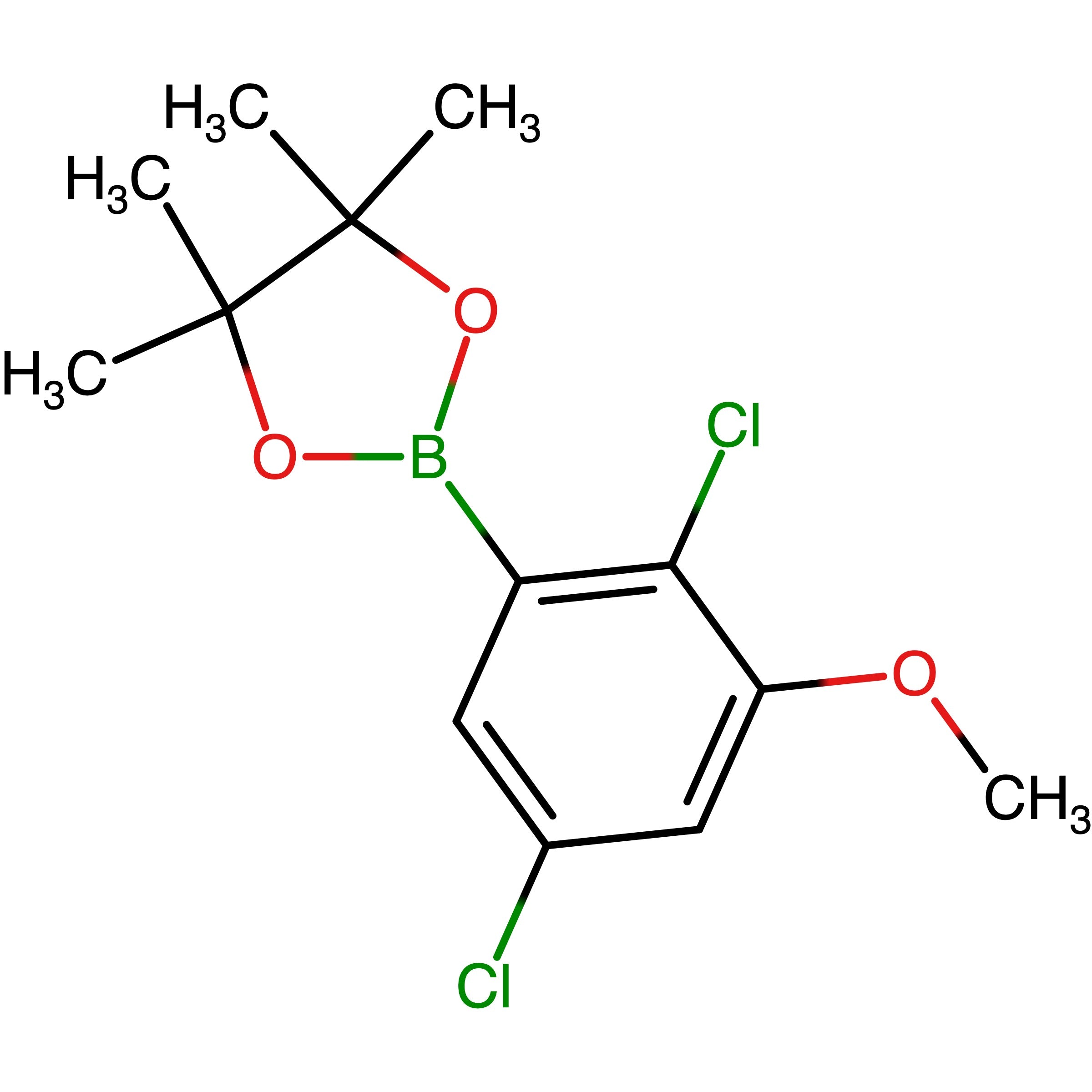 CAS 936249-23-9 | 2-(2,5-Dichloro-3-methoxyphenyl)-4,4,5,5-tetramethyl-1,3,2-dioxaborolane | MFCD22493640
