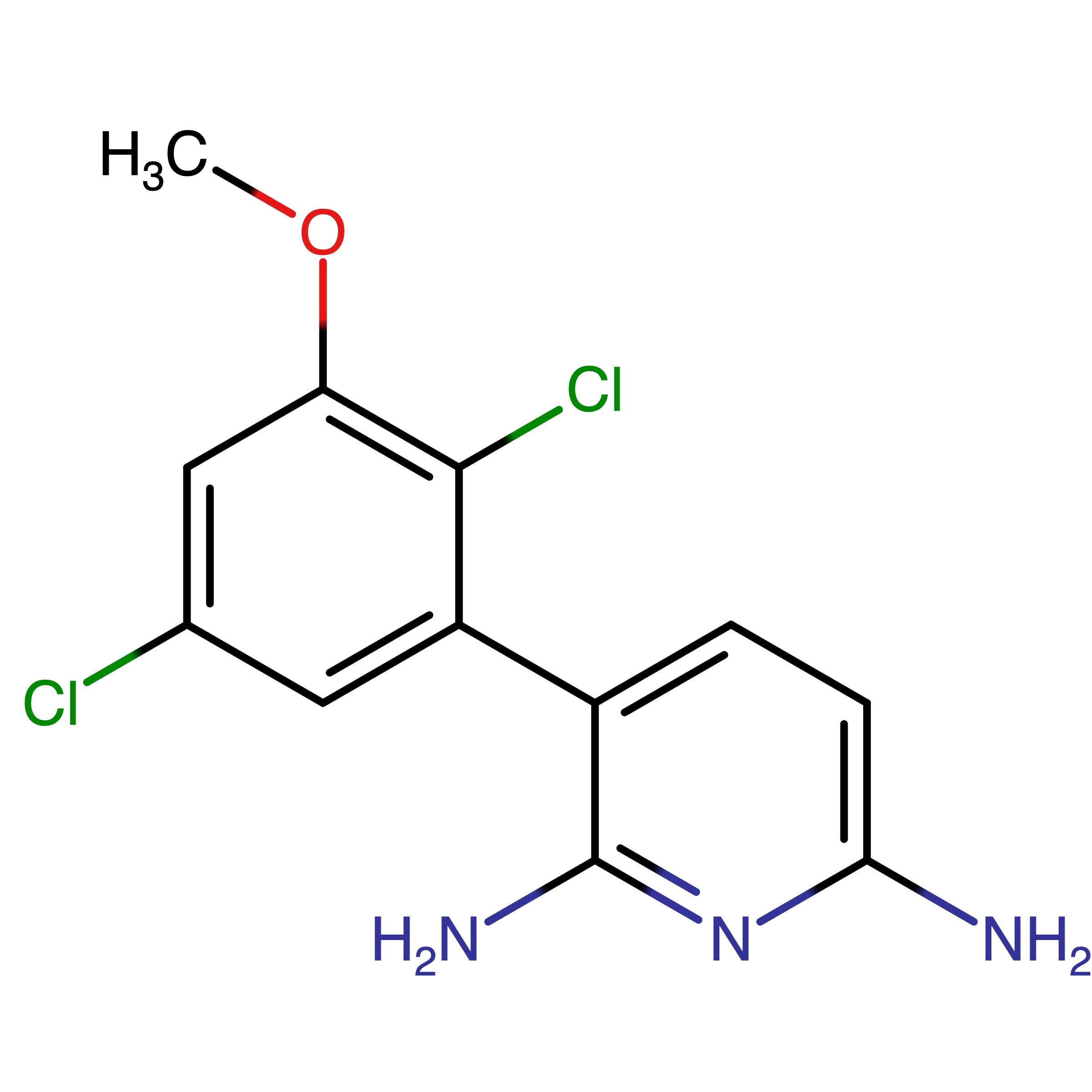 CAS 1079401-95-8 | 3-(2,5-Dichloro-3-methoxyphenyl)-pyridine-2,6-diamine