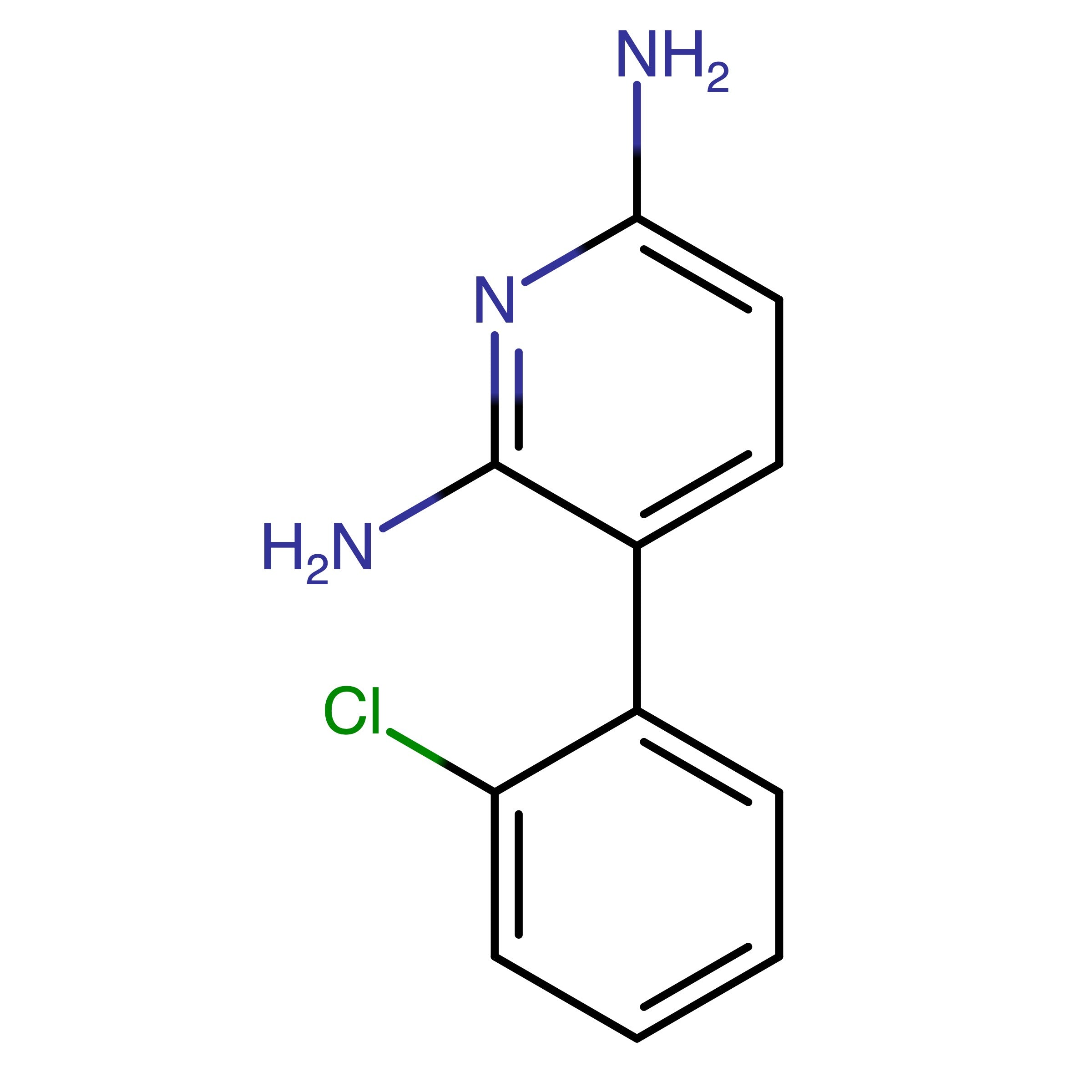 CAS 1079401-96-9 | 3-(2-Chlorophenyl)pyridine-2,6-diamine