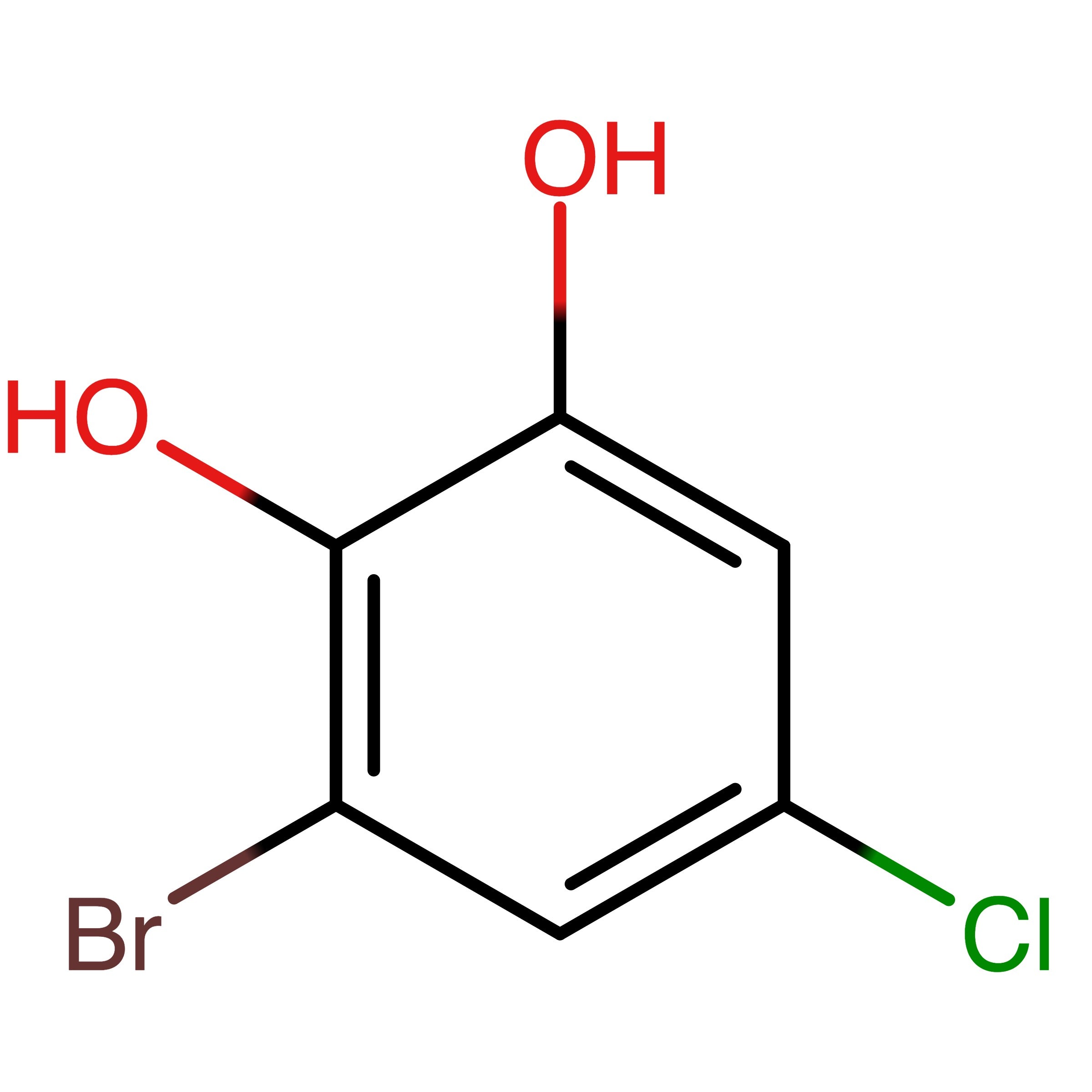 CAS 180995-18-0 | 3-Bromo-5-chlorobenzene-1,2-diol | MFCD23701700