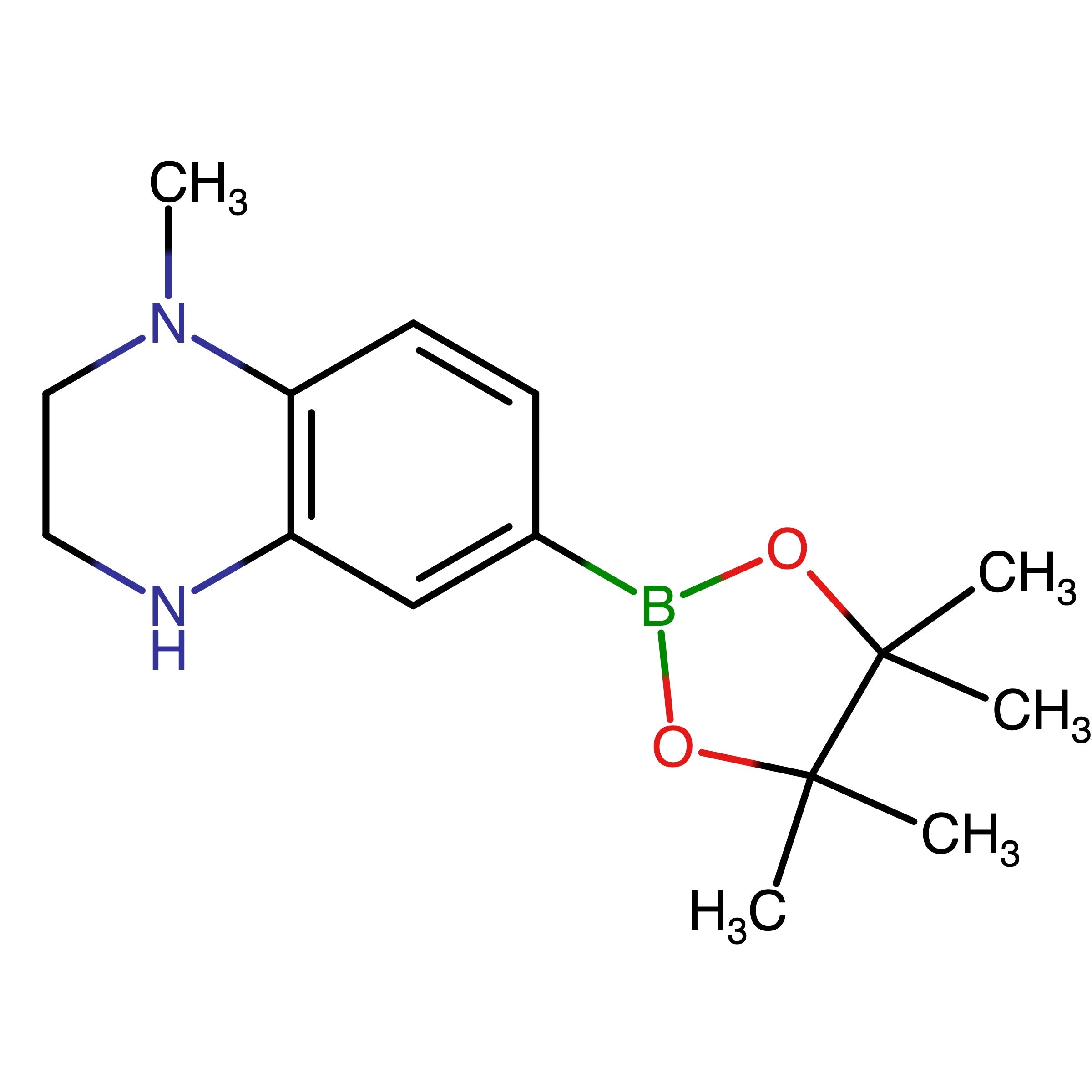 CAS 1235141-88-4 | 1-Methyl-1,2,3,4-tetrahydroquinoxaline-6-boronic acid pinacol ester | MFCD18383575