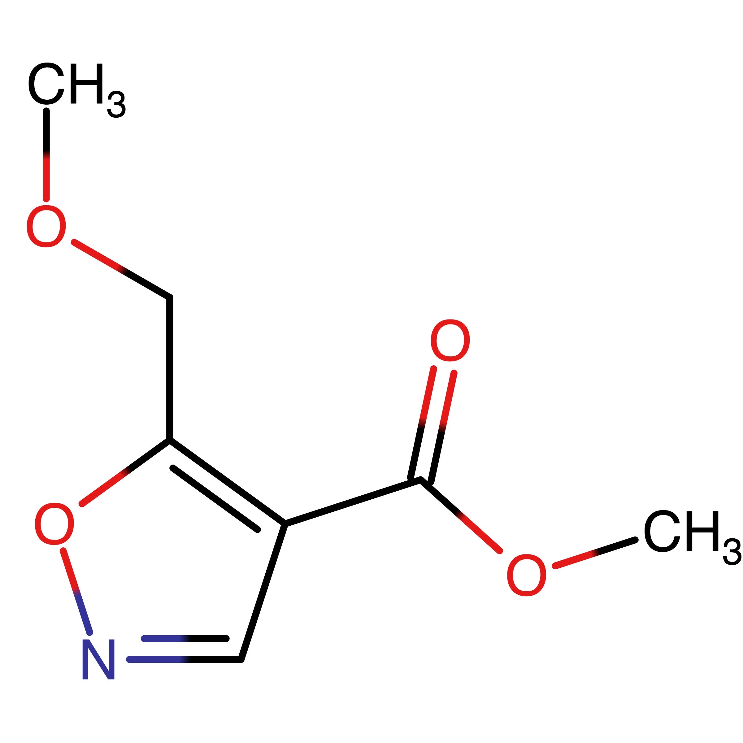 CAS 134540-99-1 | Methyl 5-(methoxymethyl)isoxazole-4-carboxylate | MFCD18827501