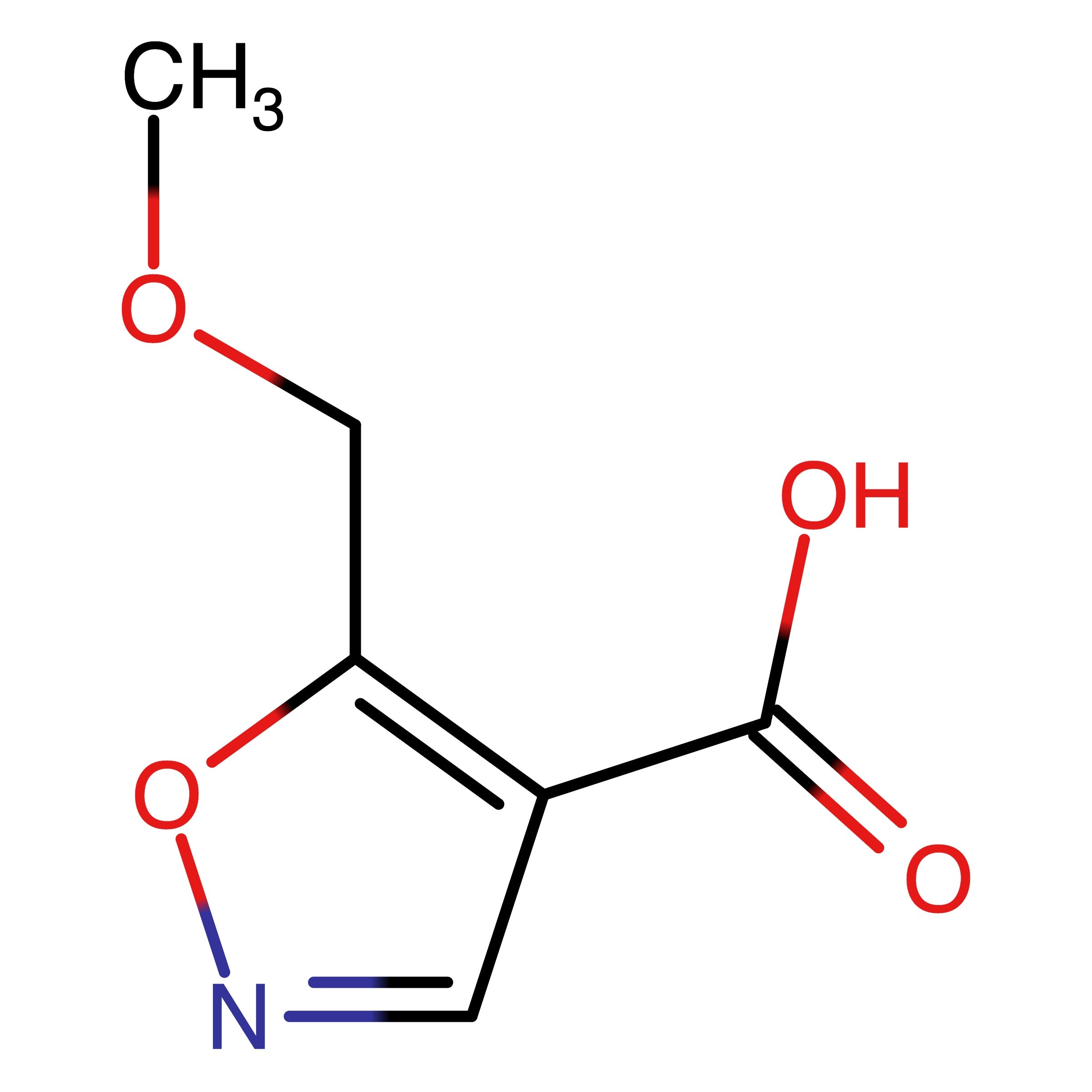 CAS 134541-08-5 | 5-(Methoxymethyl)isoxazole-4-carboxylic acid | MFCD13193540