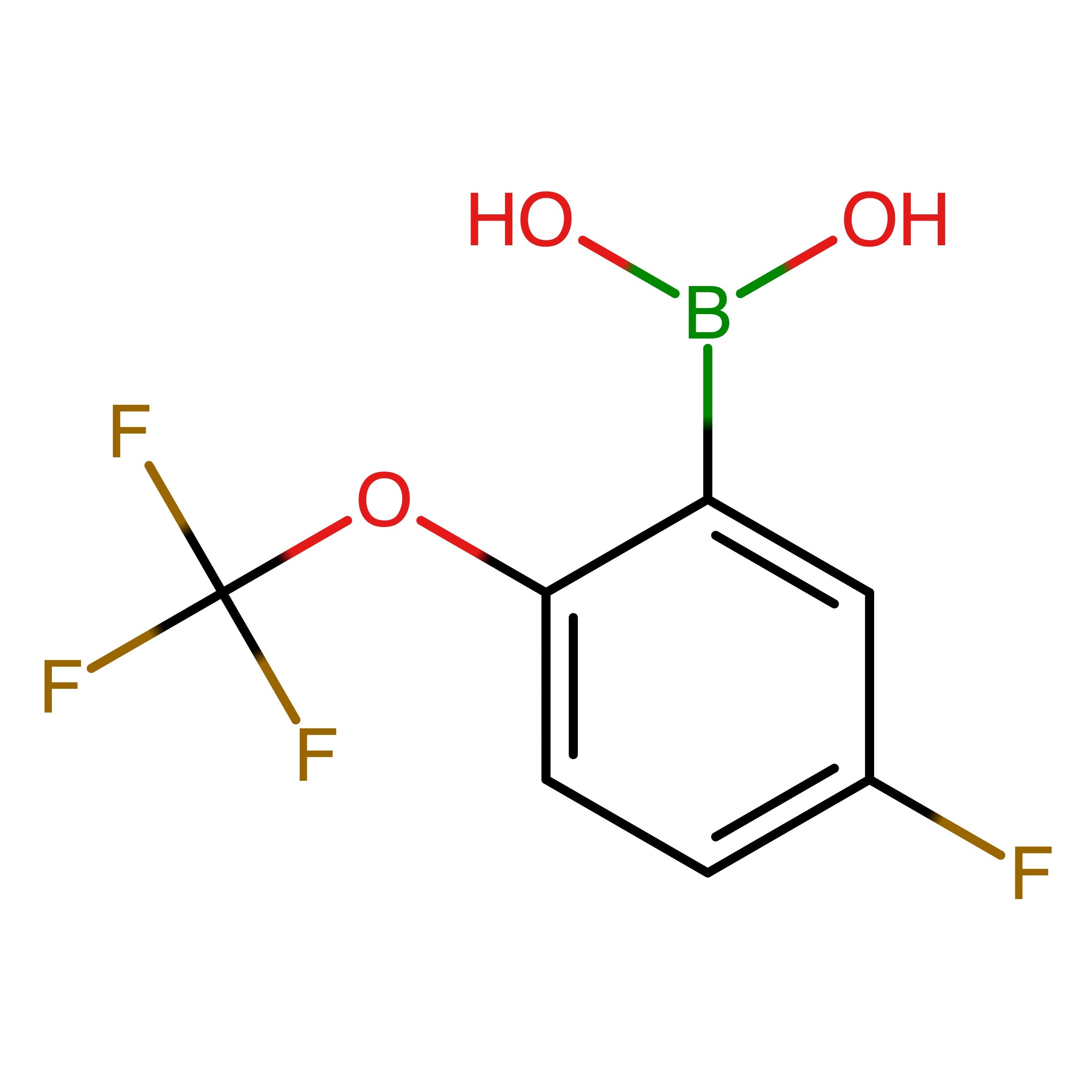 CAS 866633-26-3 | (5-Fluoro-2-(trifluoromethoxy)phenyl)boronic acid | MFCD22418268