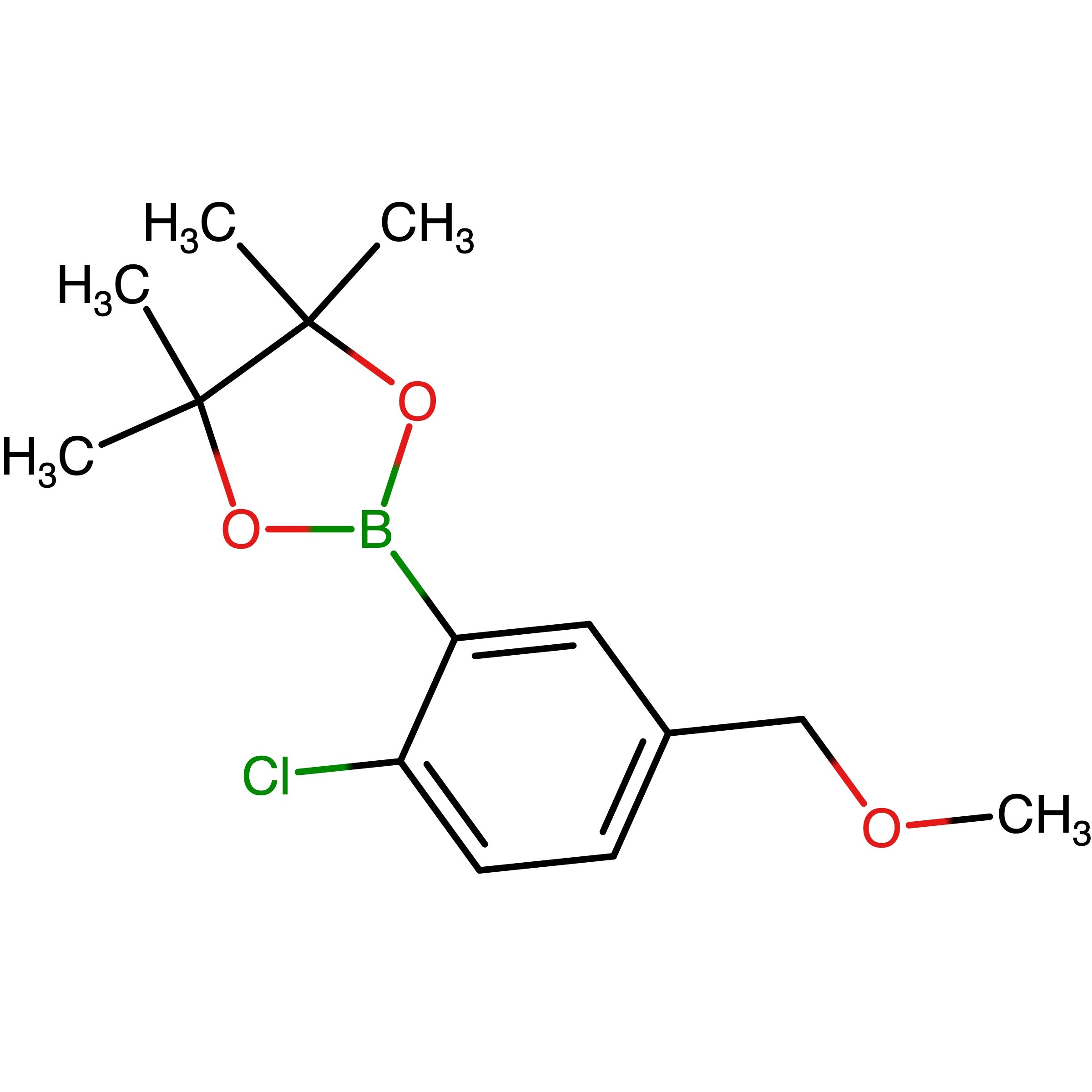 CAS 1079402-22-4 | 2-(2-Chloro-5-(methoxymethyl)phenyl)-4,4,5,5-tetramethyl-1,3,2-dioxaborolane | MFCD18730001