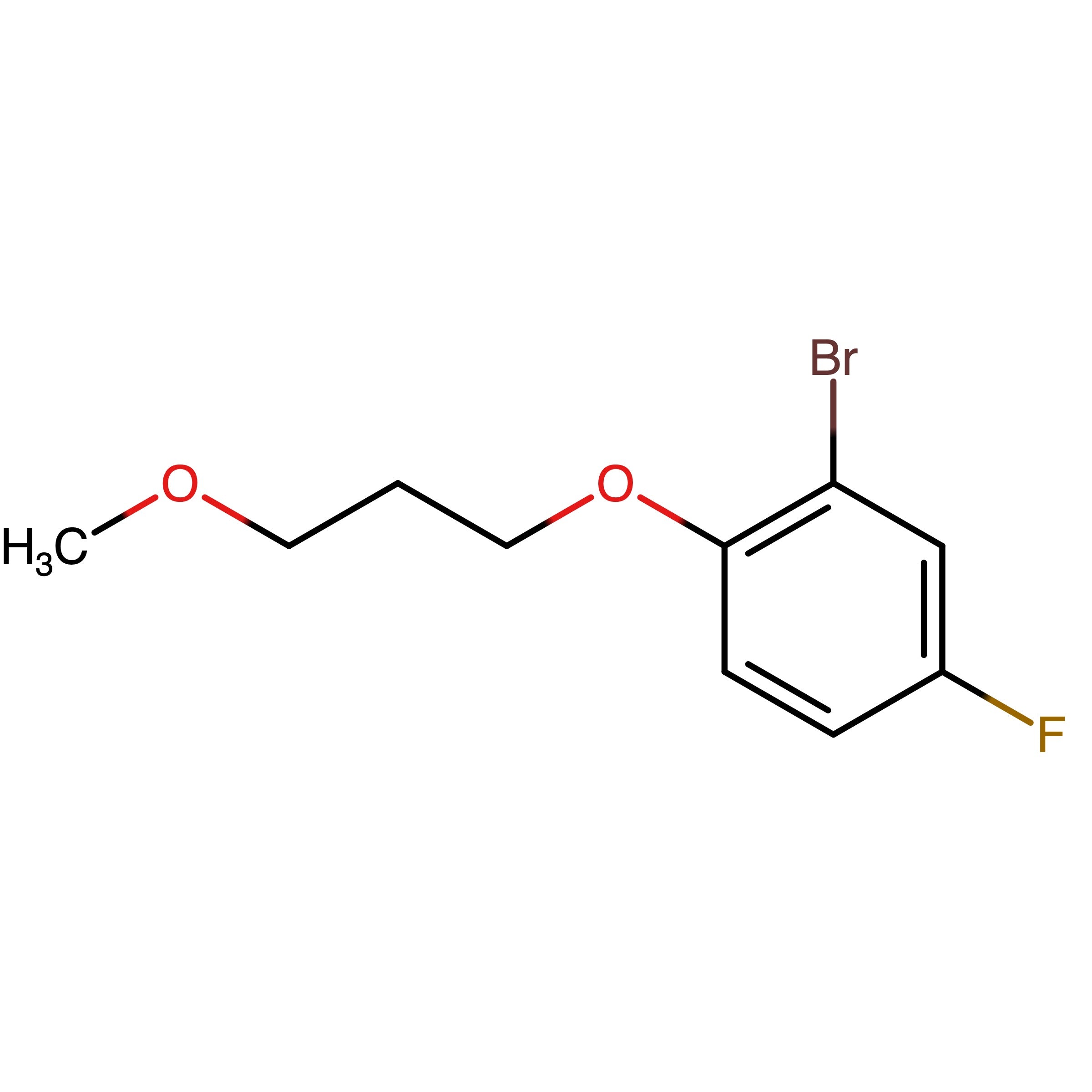 CAS 1079402-65-5 | 2-Bromo-4-fluoro-1-(3-methoxypropoxy)benzene