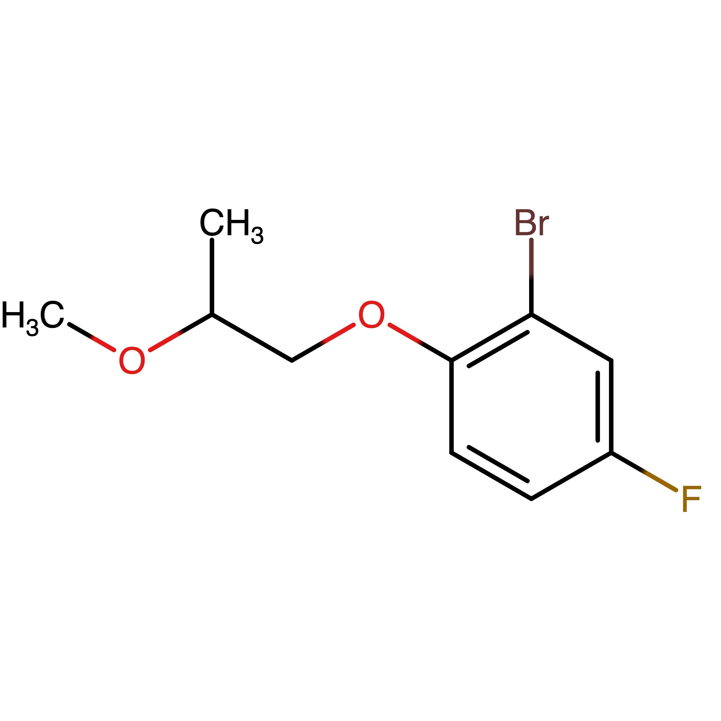 CAS 1079402-30-4 | 2-Bromo-4-fluoro-1-(2-methoxypropoxy)benzene