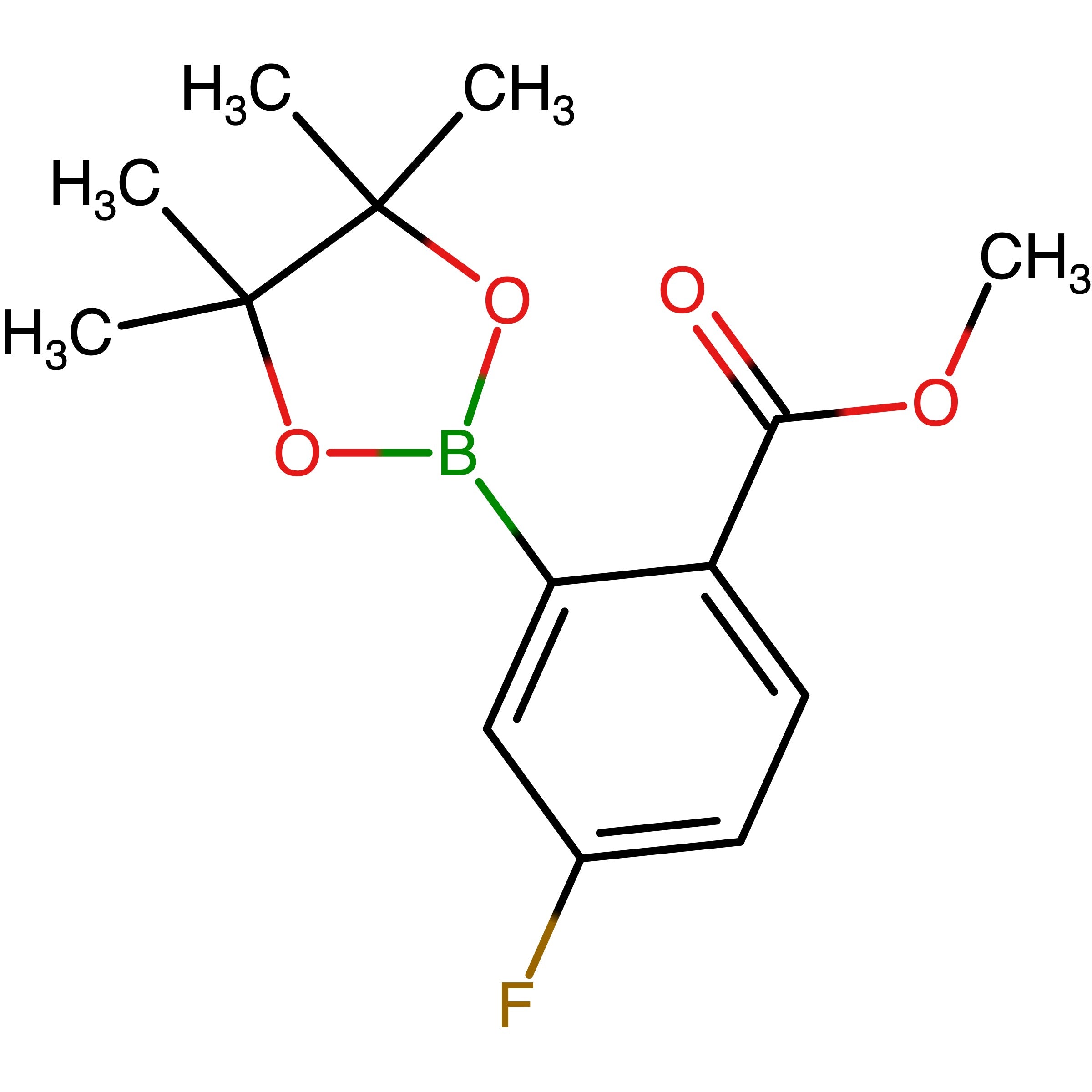 CAS 1400976-17-1 | 5-Fluoro-2-(methoxycarbonyl)phenylboronic acid pinacol ester | MFCD16996304