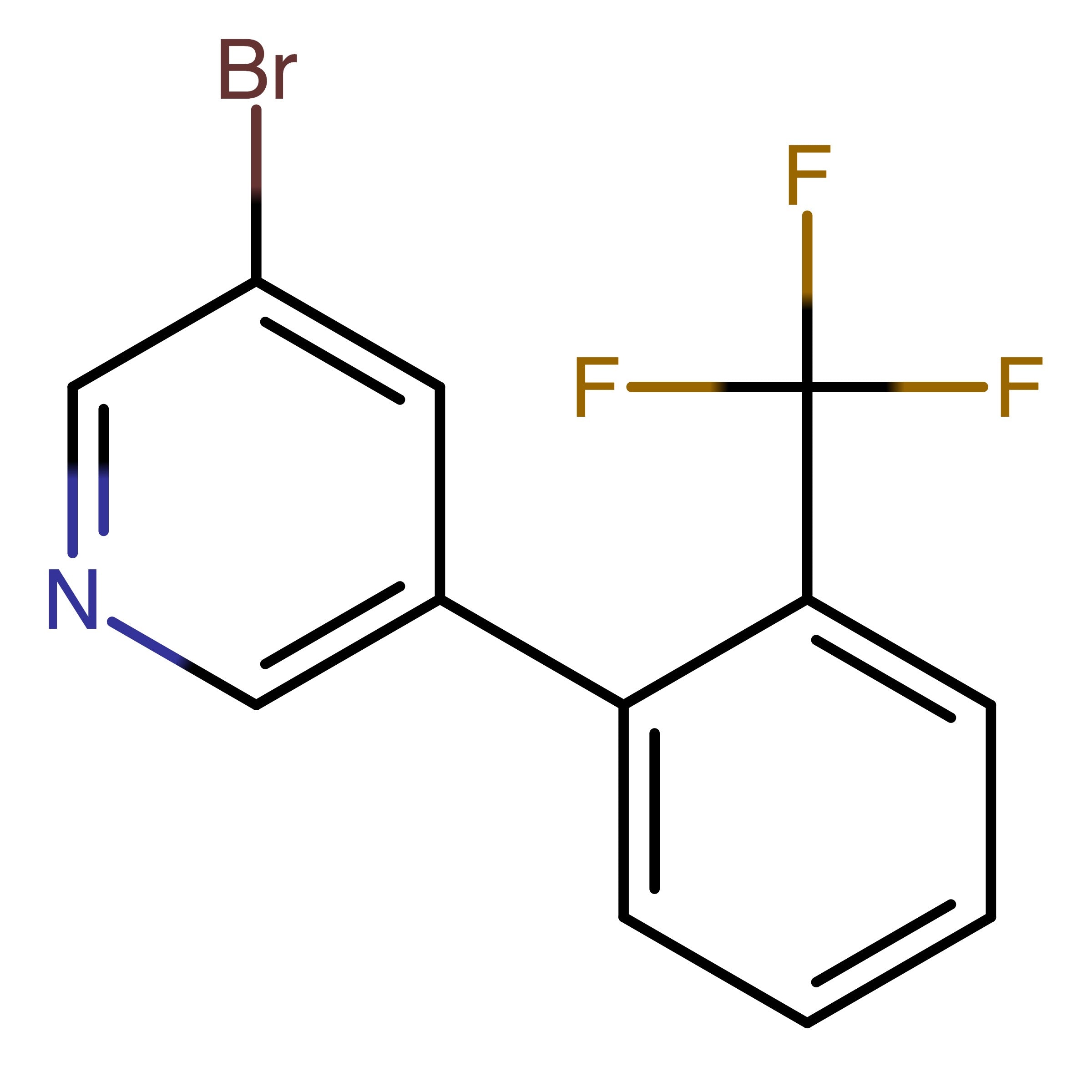 CAS 675589-99-8 | 3-Bromo-5-(2-(trifluoromethyl)phenyl)pyridine | MFCD09264563