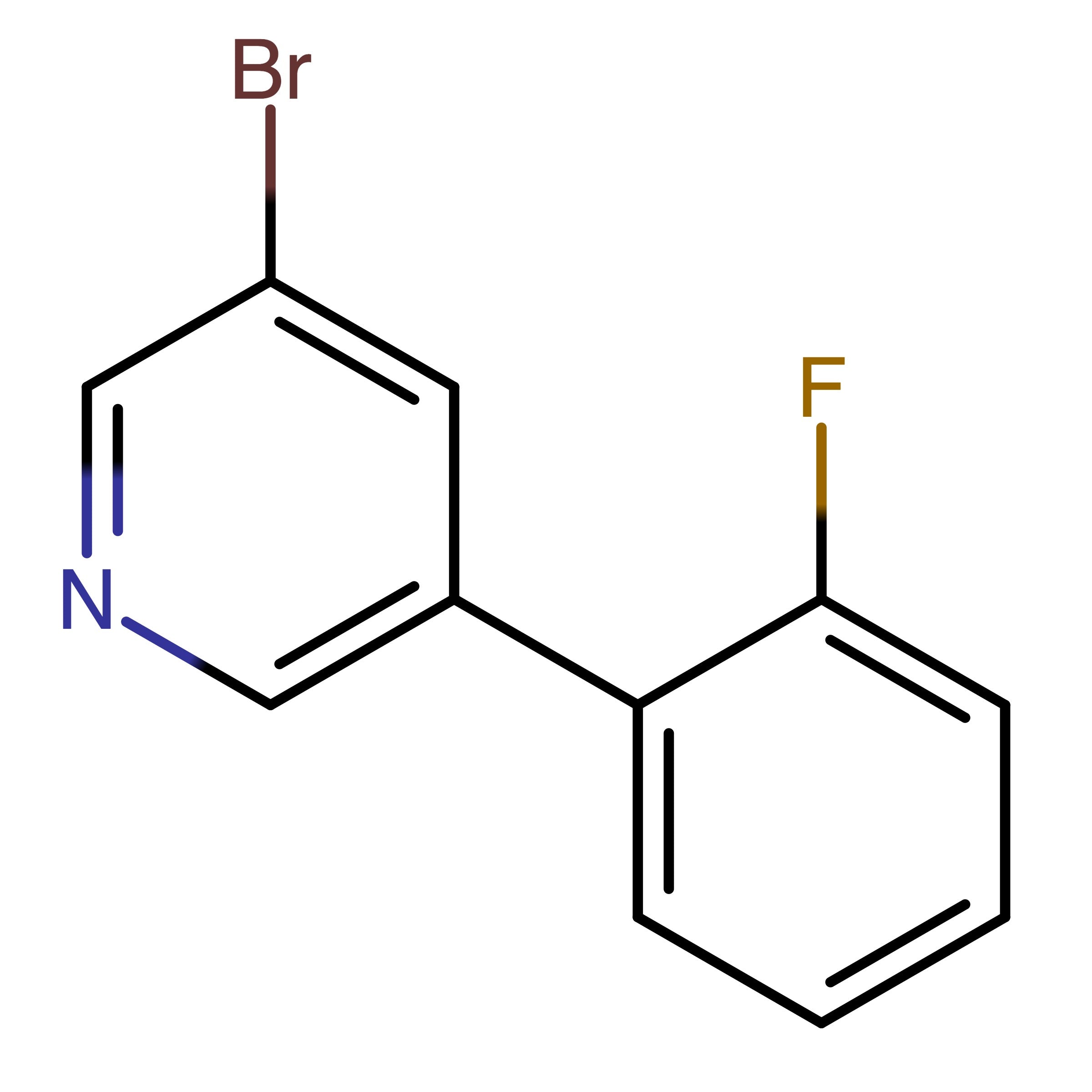 CAS 1070882-68-6 | 3-Bromo-5-(2-fluorophenyl)pyridine