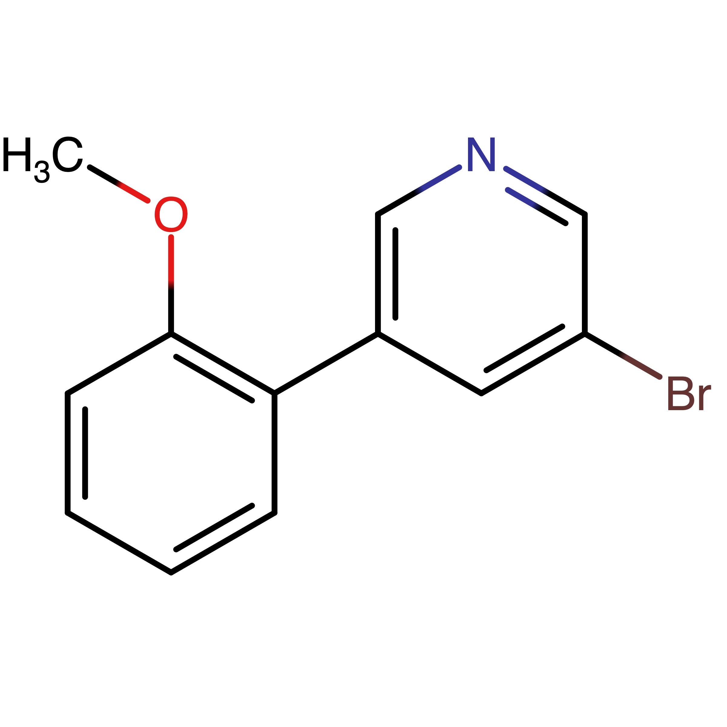 CAS 1276123-25-1 | 3-Bromo-5-(2-methoxyphenyl)pyridine