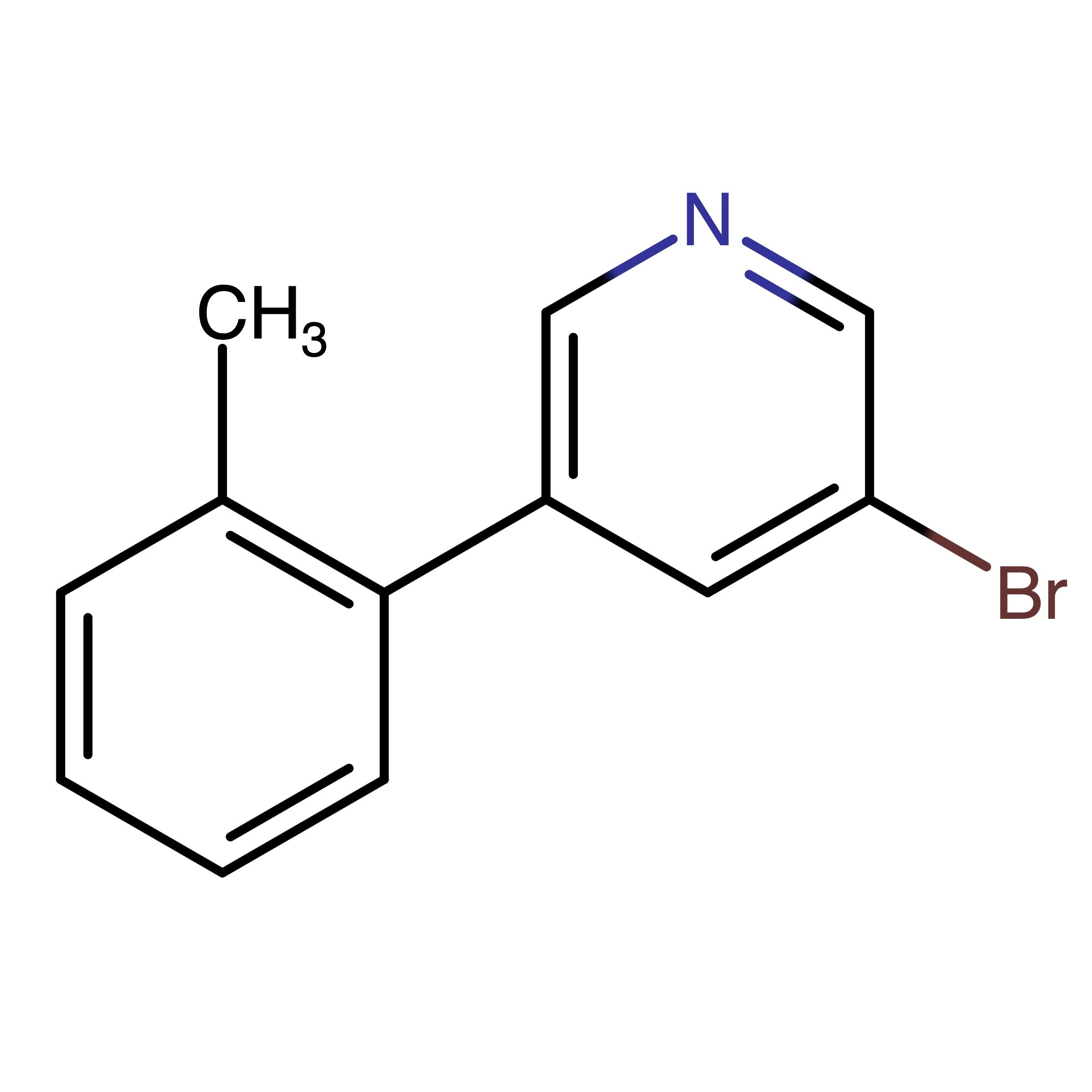 CAS 675590-12-2 | 3-Bromo-5-(o-tolyl)pyridine | MFCD09908004