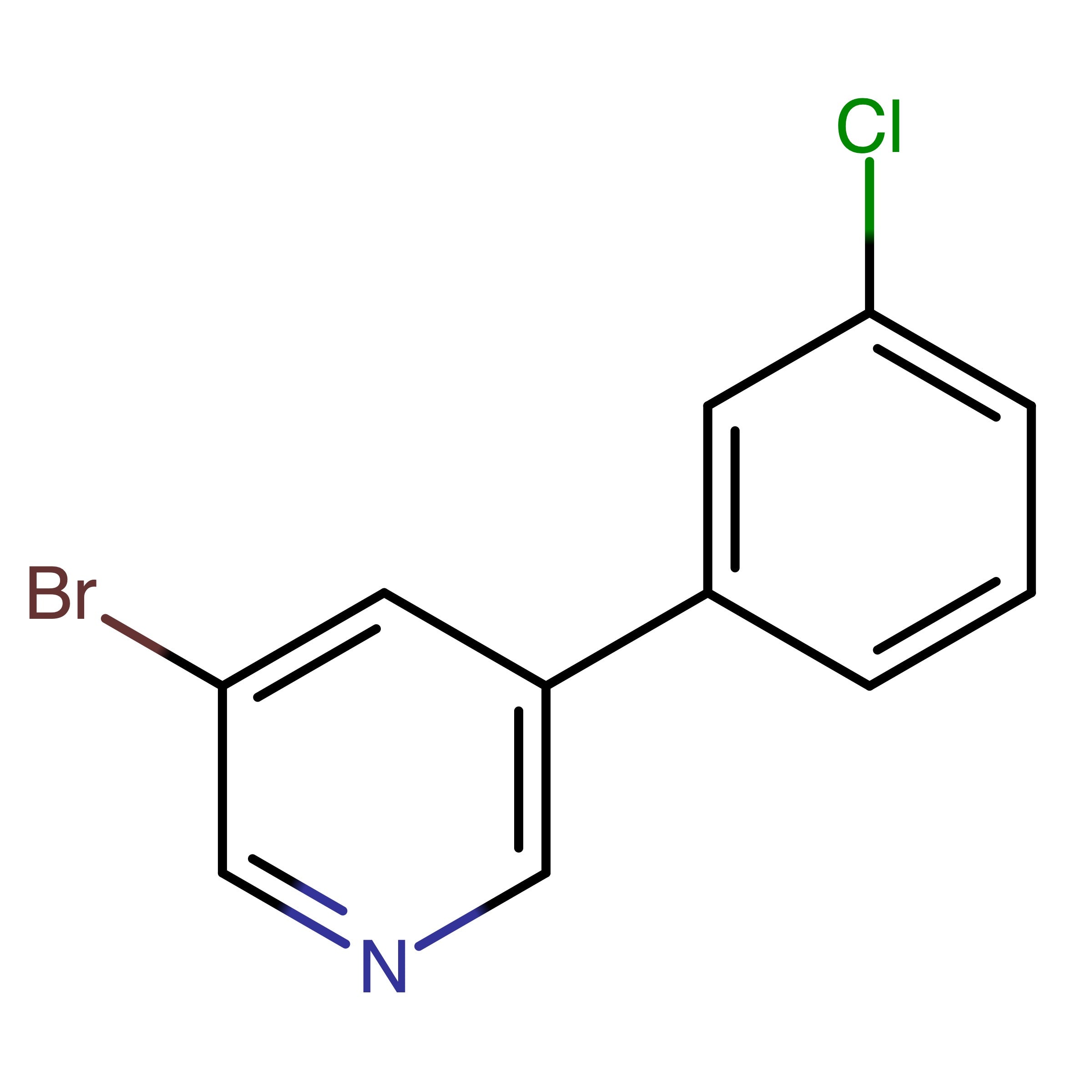 CAS 675590-26-8 | 3-Bromo-5-(3-chlorophenyl)pyridine | MFCD09264568
