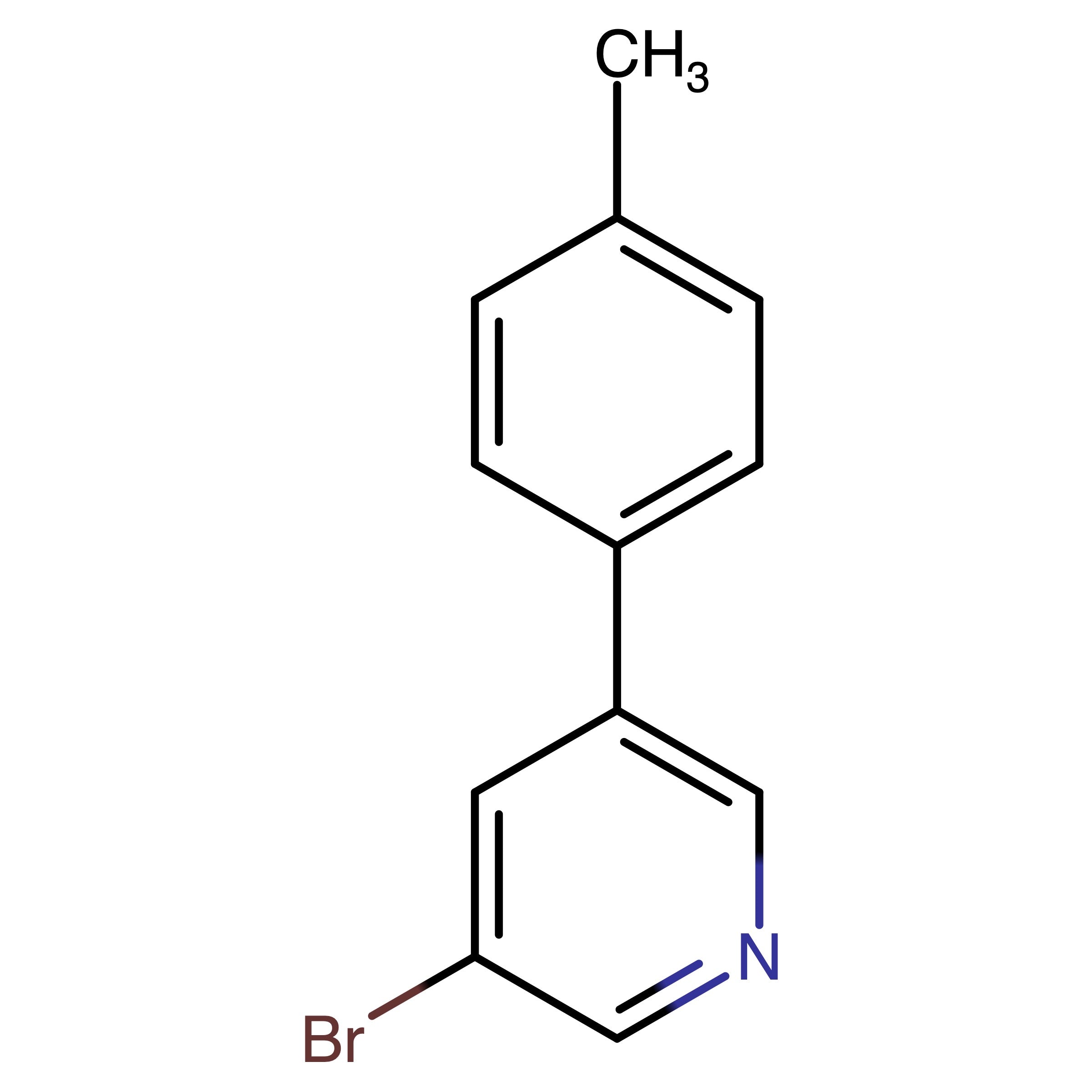 CAS 675590-28-0 | 3-Bromo-5-(p-tolyl)pyridine | MFCD09908006