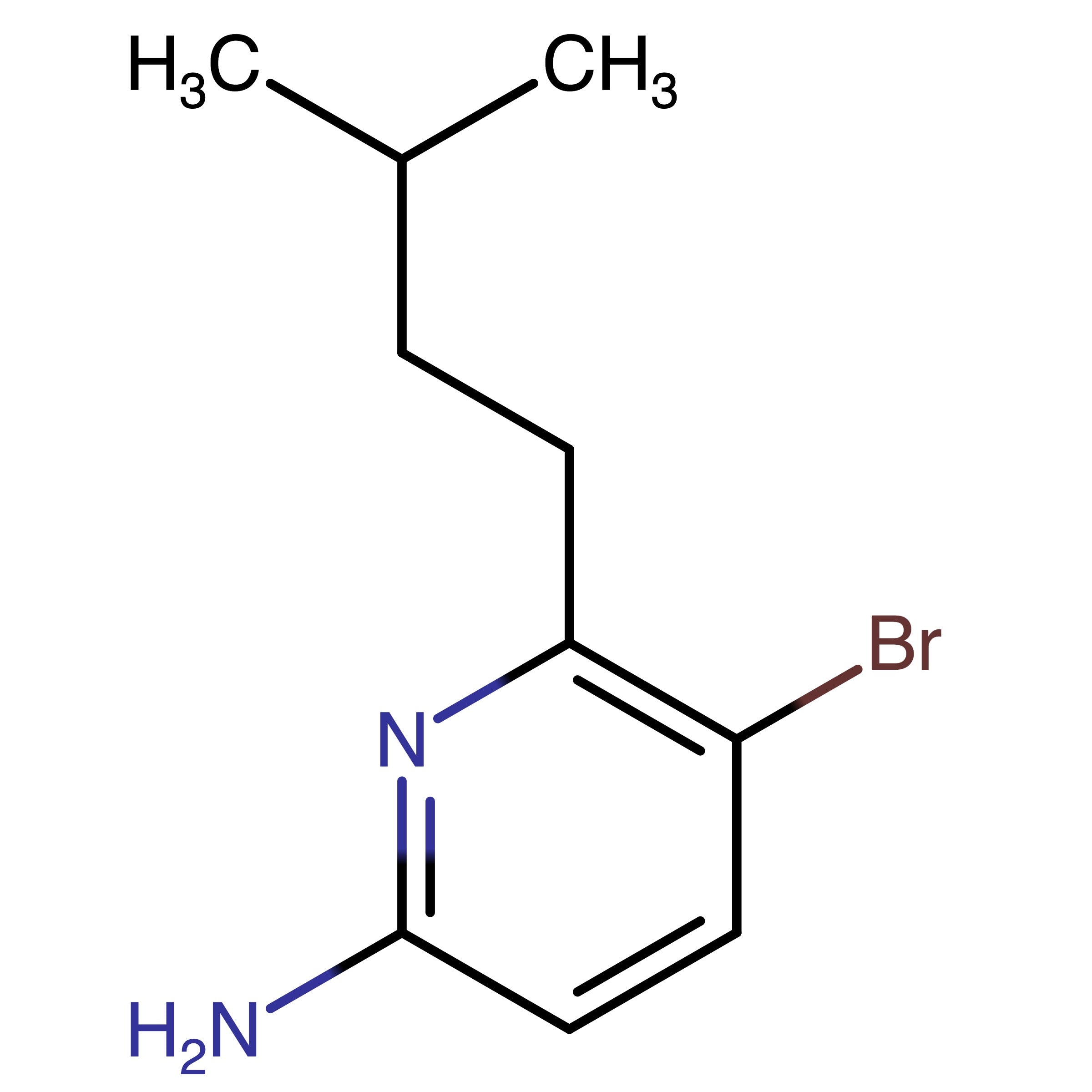 CAS 2598264-91-4 | 5-Bromo-6-isopentylpyridin-2-amine