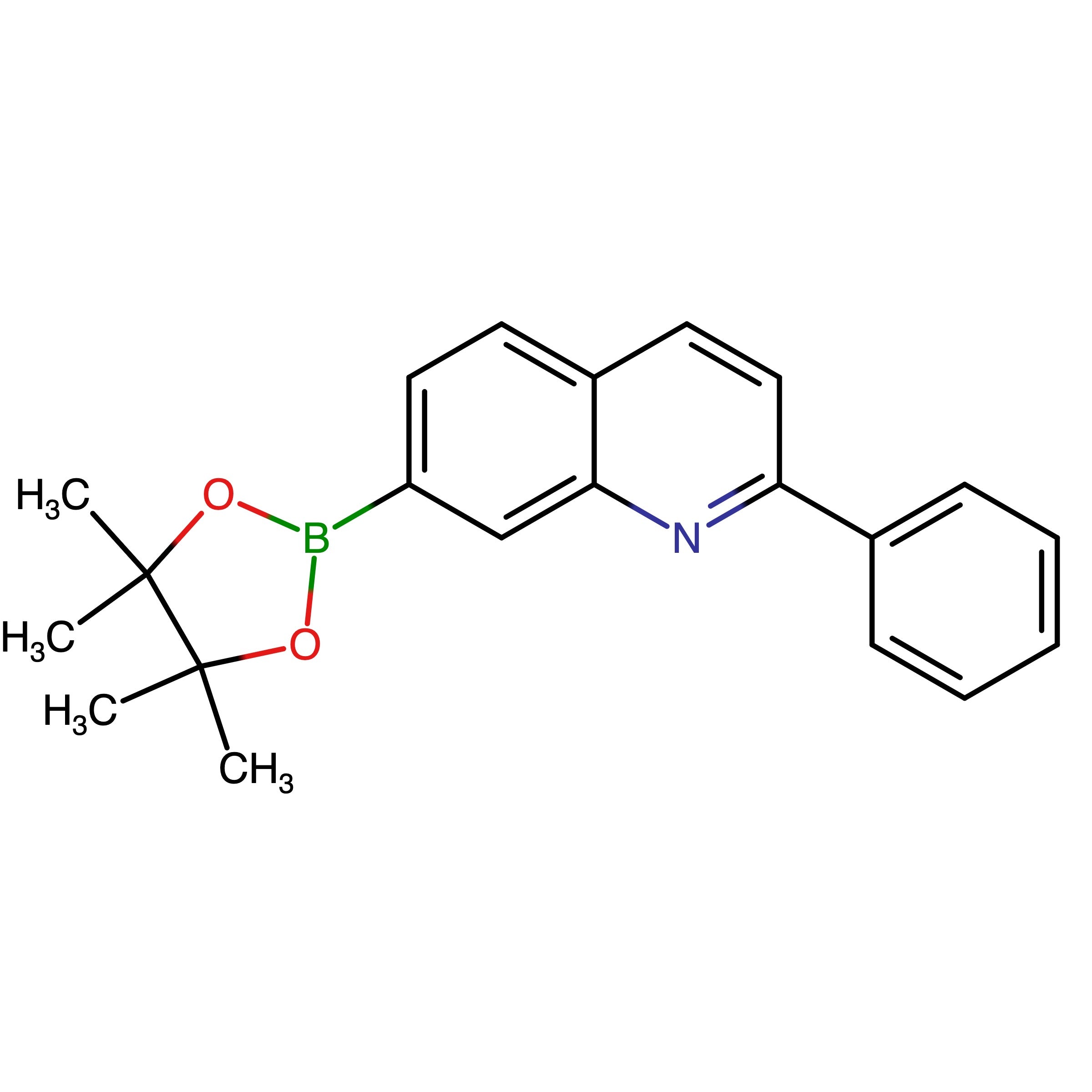 CAS 867164-54-3 | 2-Phenyl-7-(4,4,5,5-tetramethyl-1,3,2-dioxaborolan-2-yl)quinoline | MFCD22126087