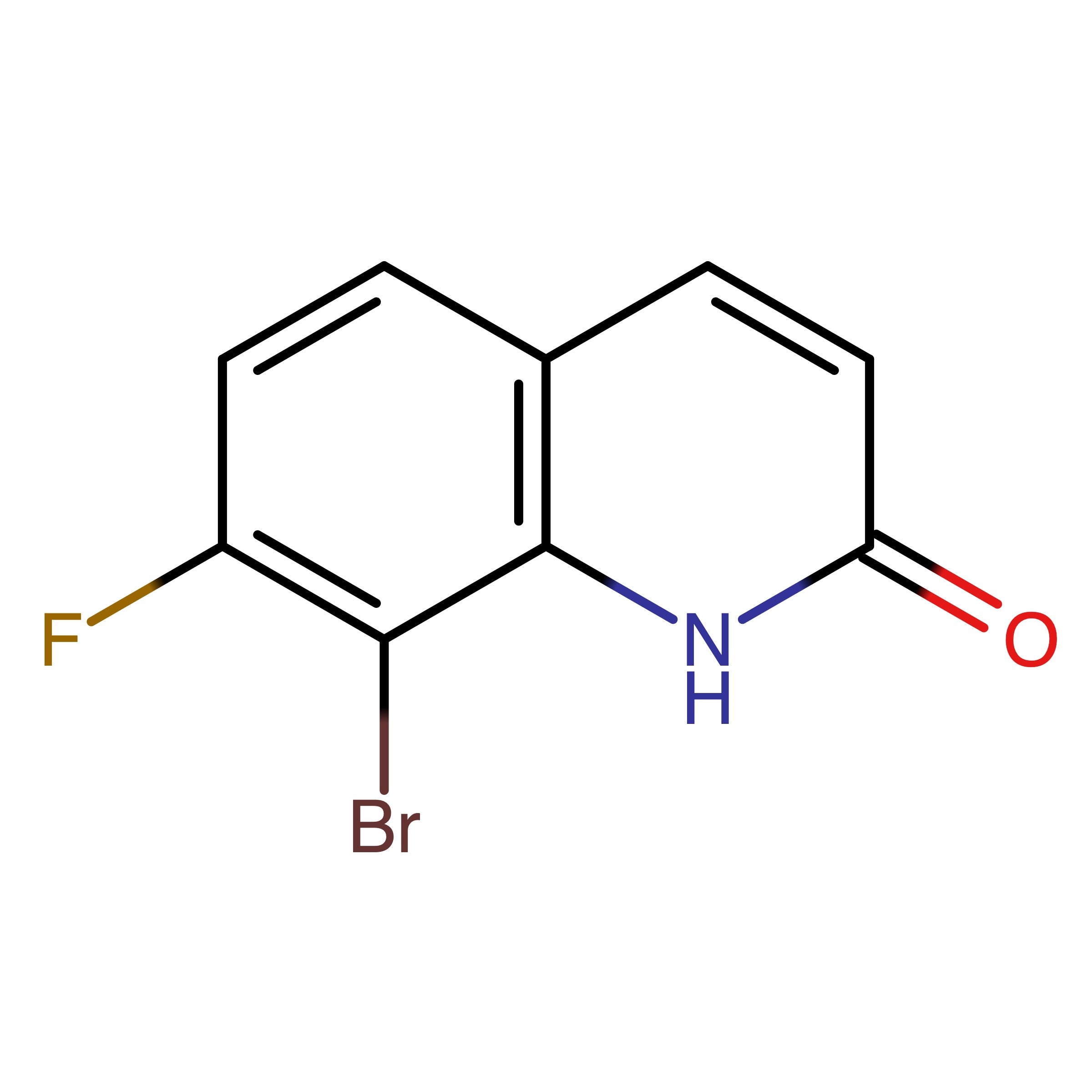 CAS 1001322-86-6 | 8-Bromo-7-fluoroquinolin-2(1H)-one | MFCD20921916