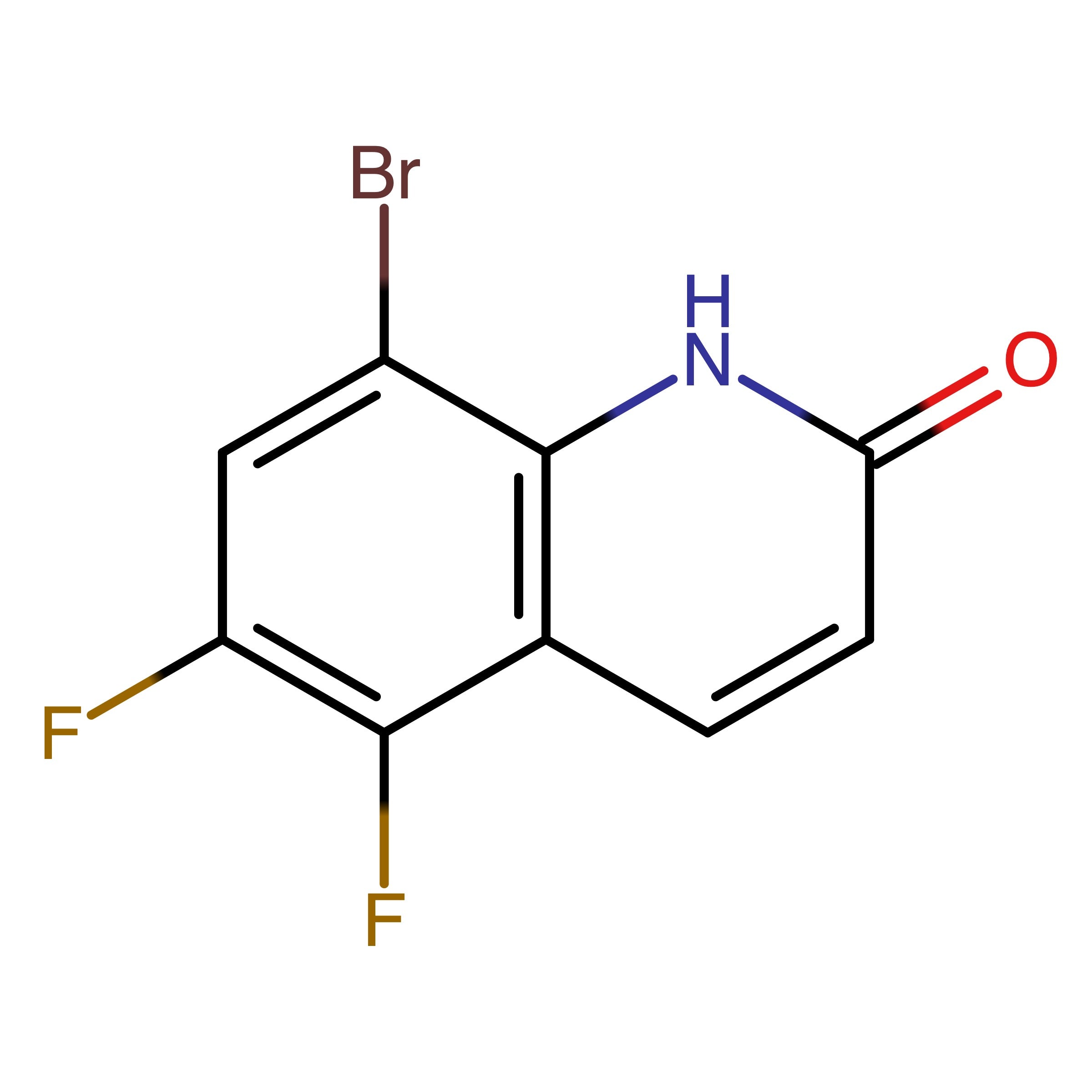 CAS 2598265-02-0 | 8-Bromo-5,6-difluoroquinolin-2(1H)-one