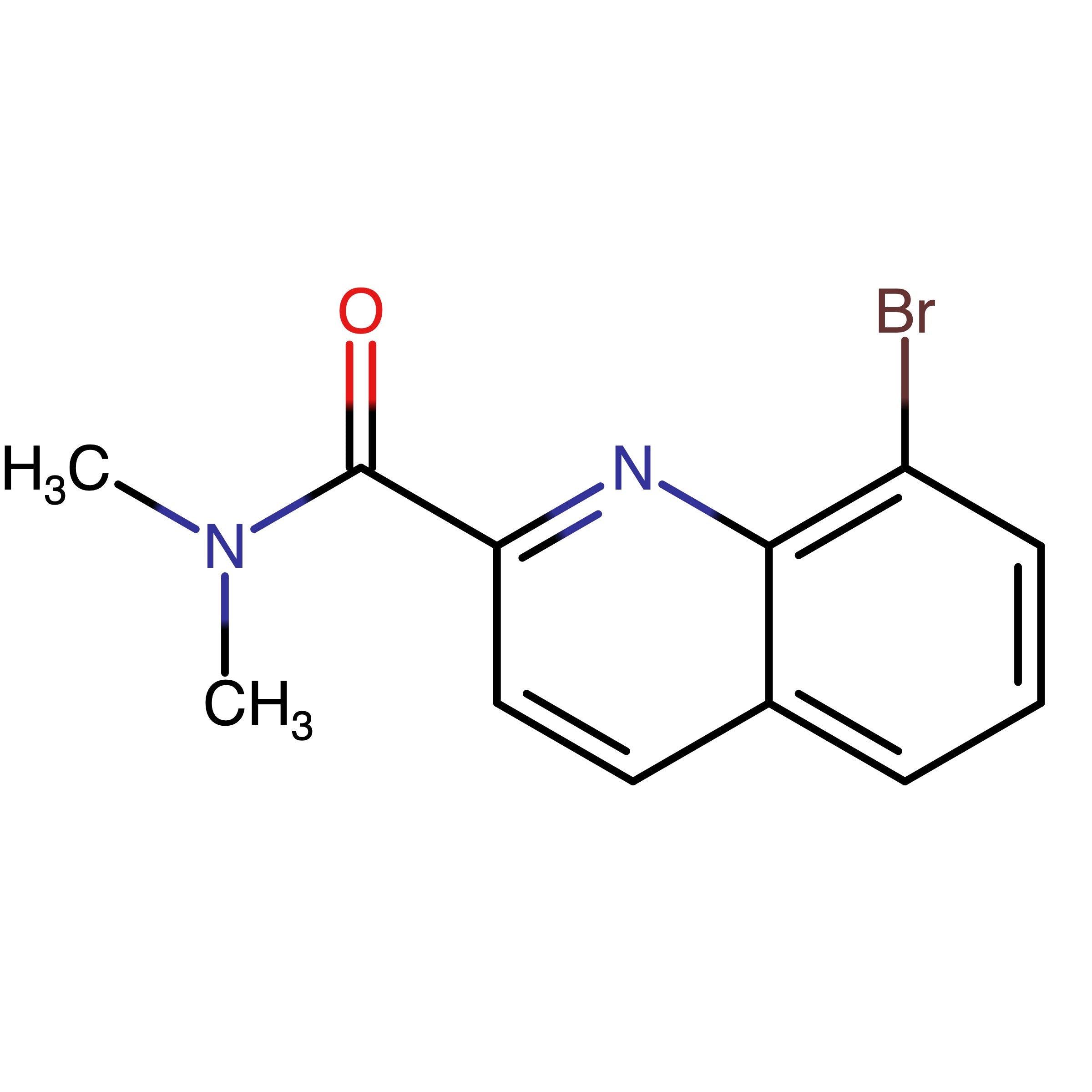 CAS 2441353-05-3 | 8-Bromo-N,N-dimethylquinoline-2-carboxamide