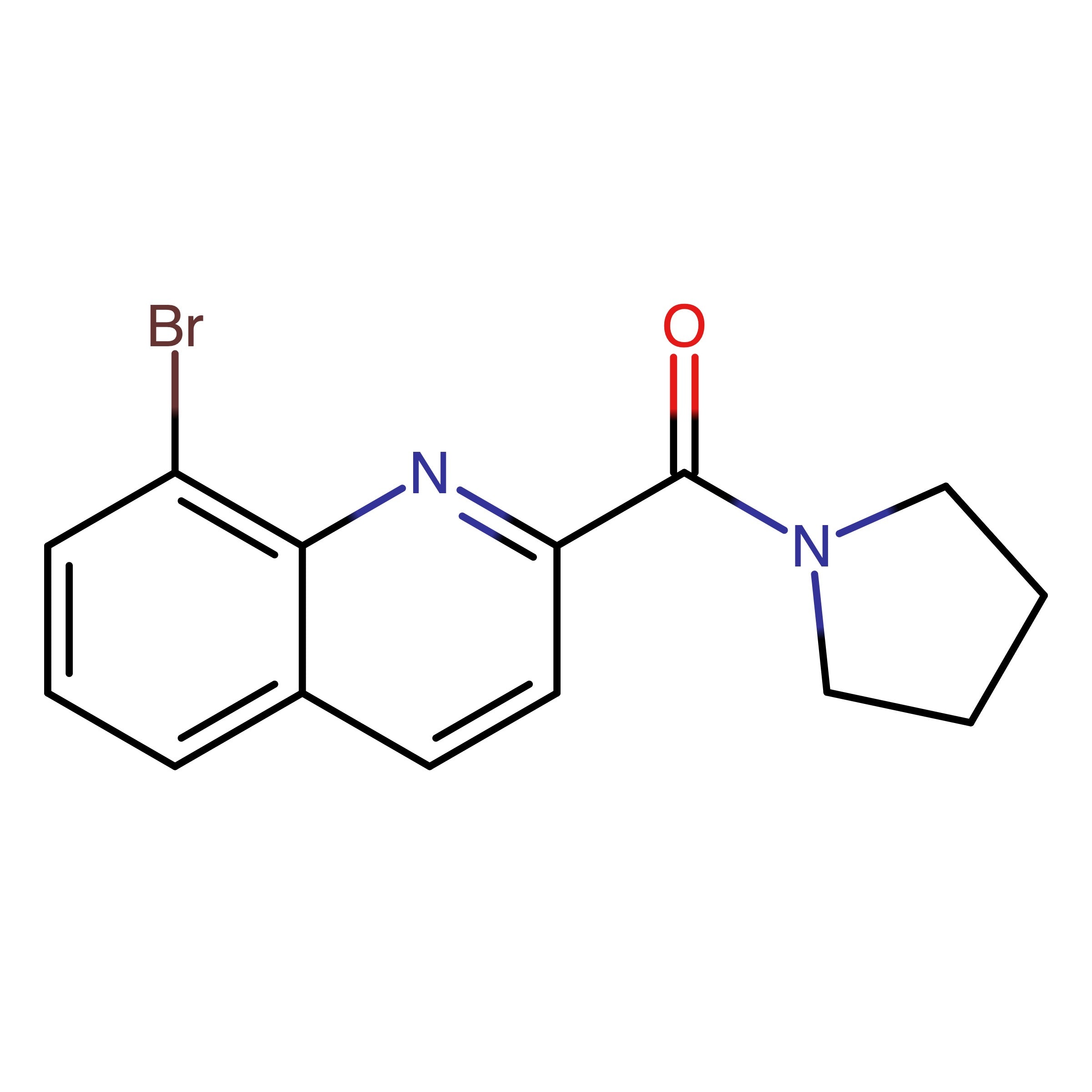 CAS 1453798-98-5 | (8-Bromoquinolin-2-yl)(pyrrolidin-1-yl)methanone