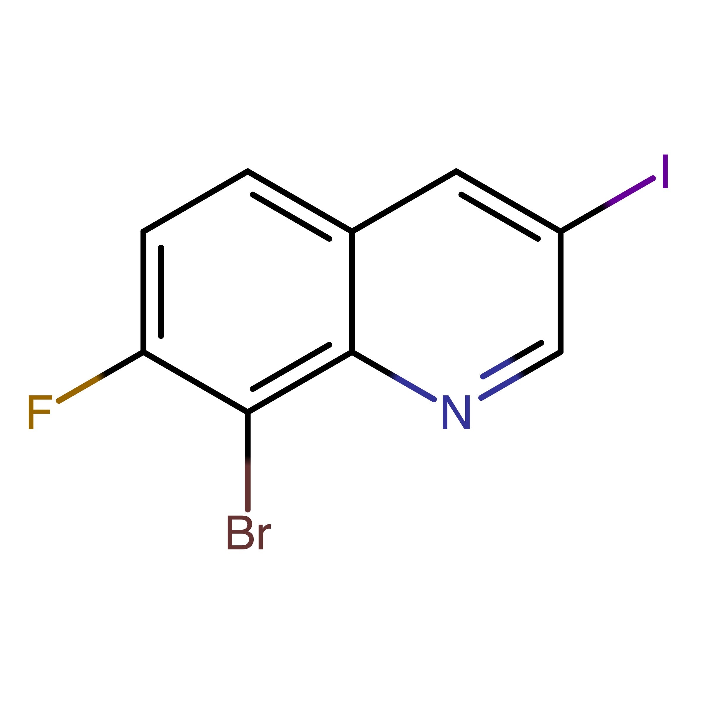CAS 2598265-12-2 | 8-Bromo-7-fluoro-3-iodoquinoline
