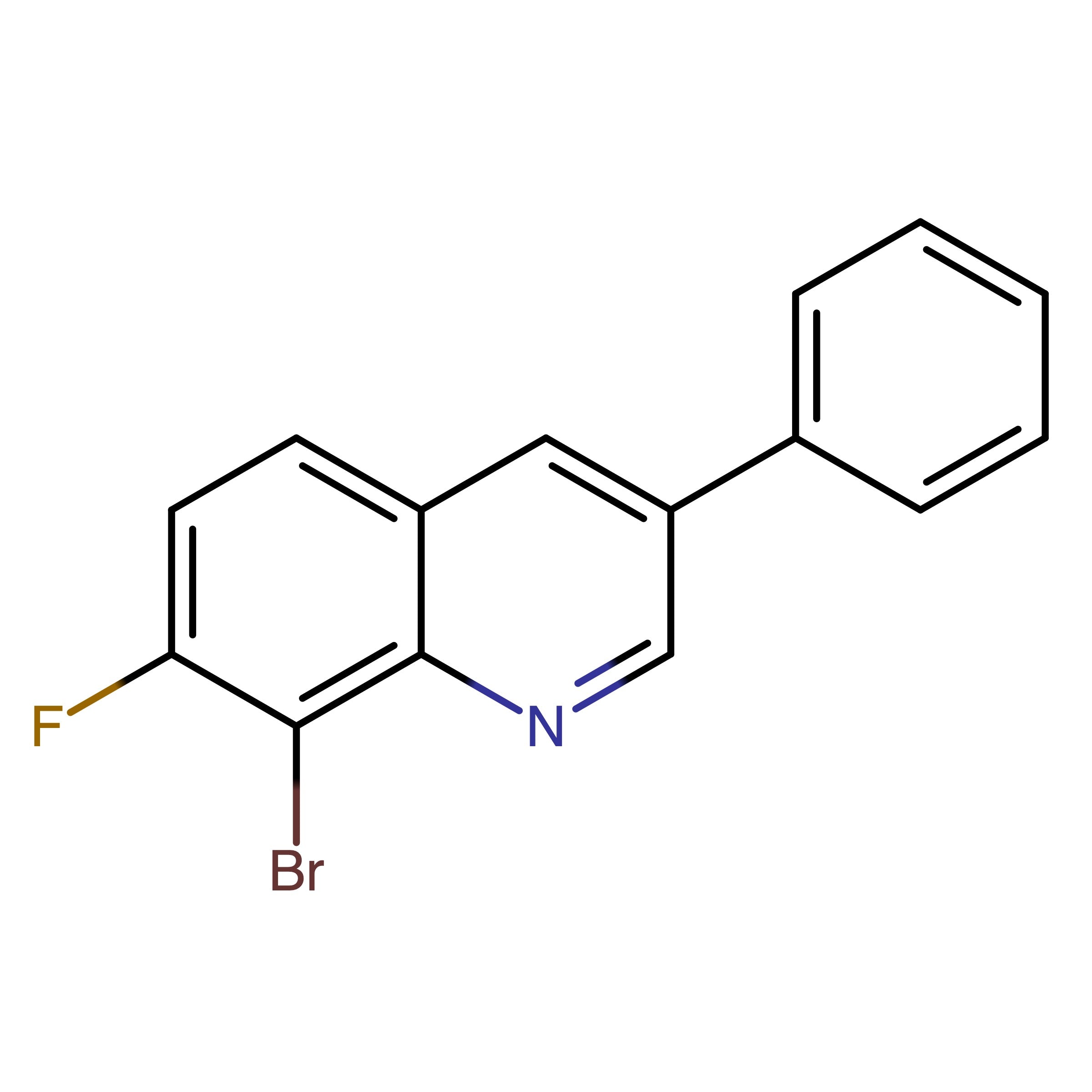 CAS 2598265-13-3 | 8-Bromo-7-fluoro-3-phenylquinoline