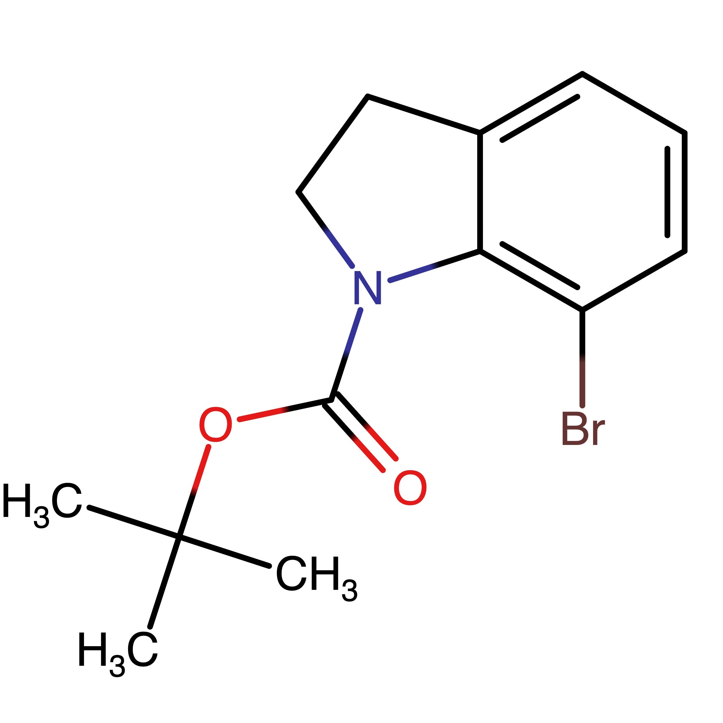 CAS 143262-17-3 | tert-Butyl 7-bromoindoline-1-carboxylate | MFCD08059282
