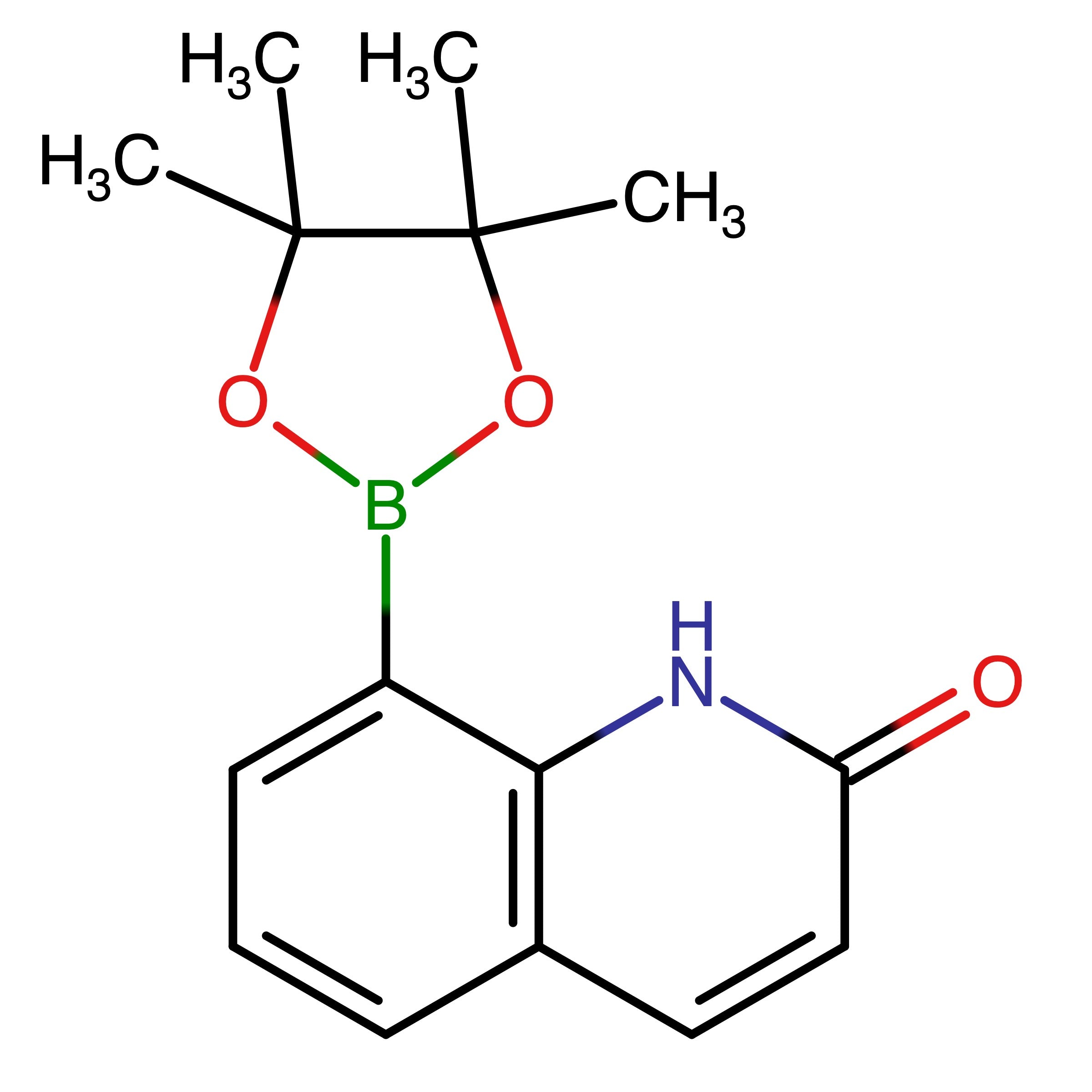 CAS 1219130-55-8 | 8-(4,4,5,5-Tetramethyl-1,3,2-dioxaborolan-2-yl)quinolin-2(1H)-one | MFCD18427667