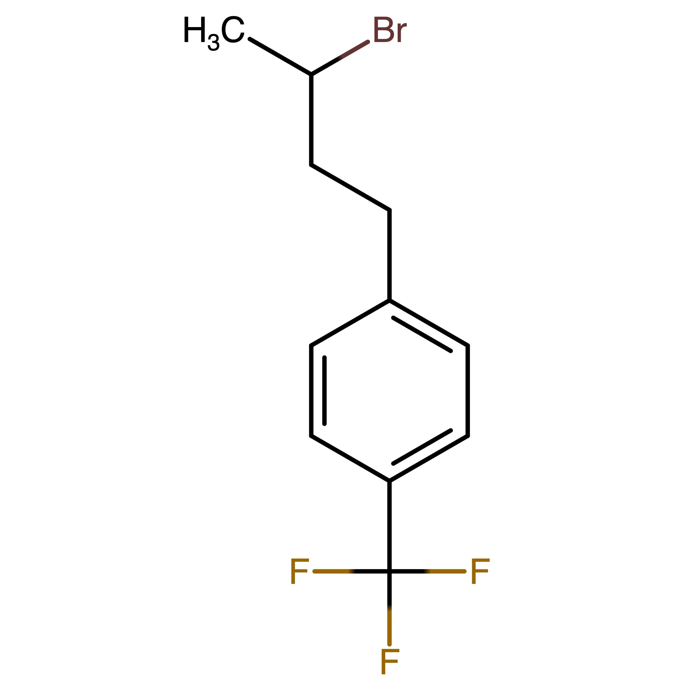 CAS 1251201-96-3 | 1-(3-Bromobutyl)-4-(trifluoromethyl)benzene | MFCD16150717