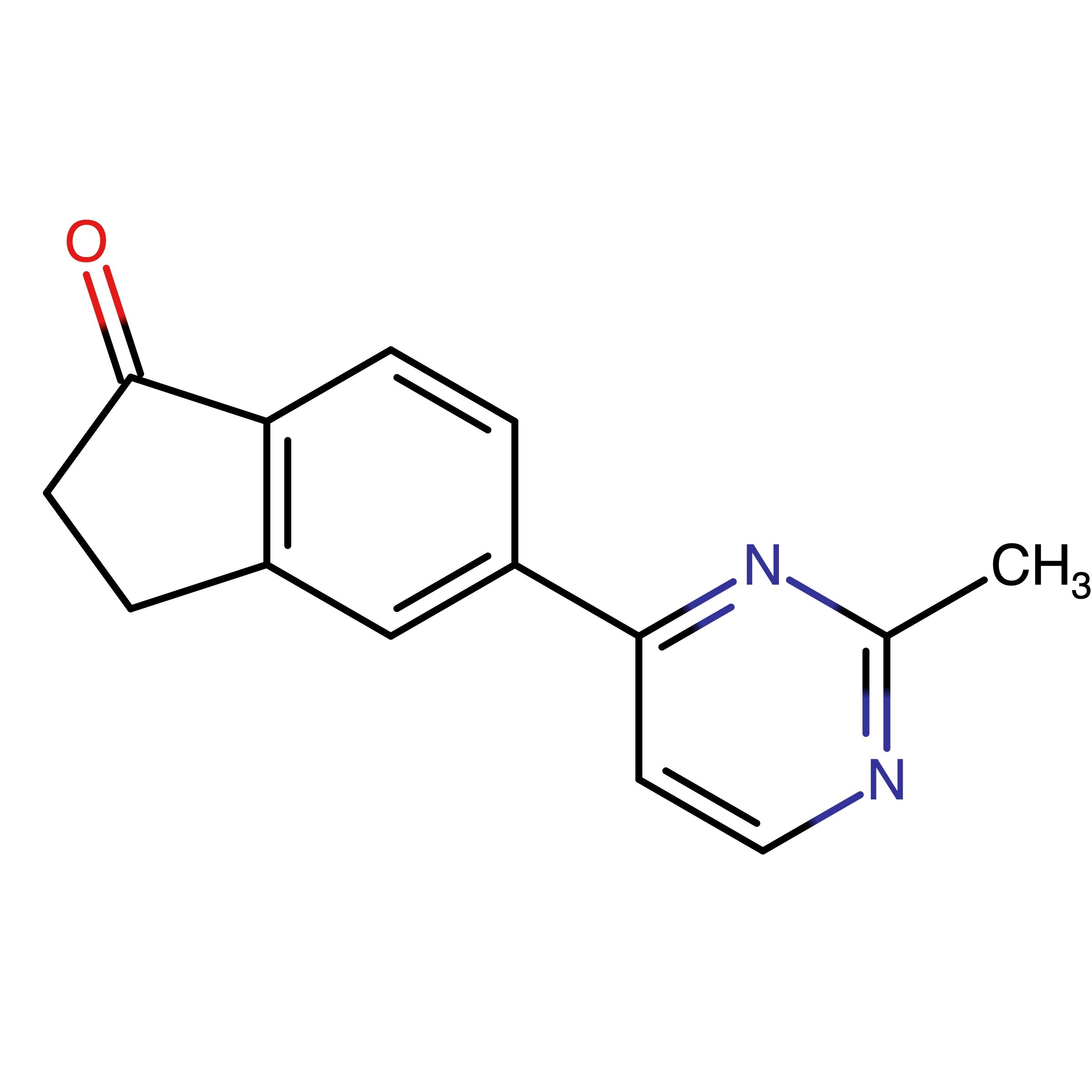 CAS 1334784-75-6 | 5-(2-Methylpyrimidin-4-yl)-2,3-dihydro-1H-inden-1-one