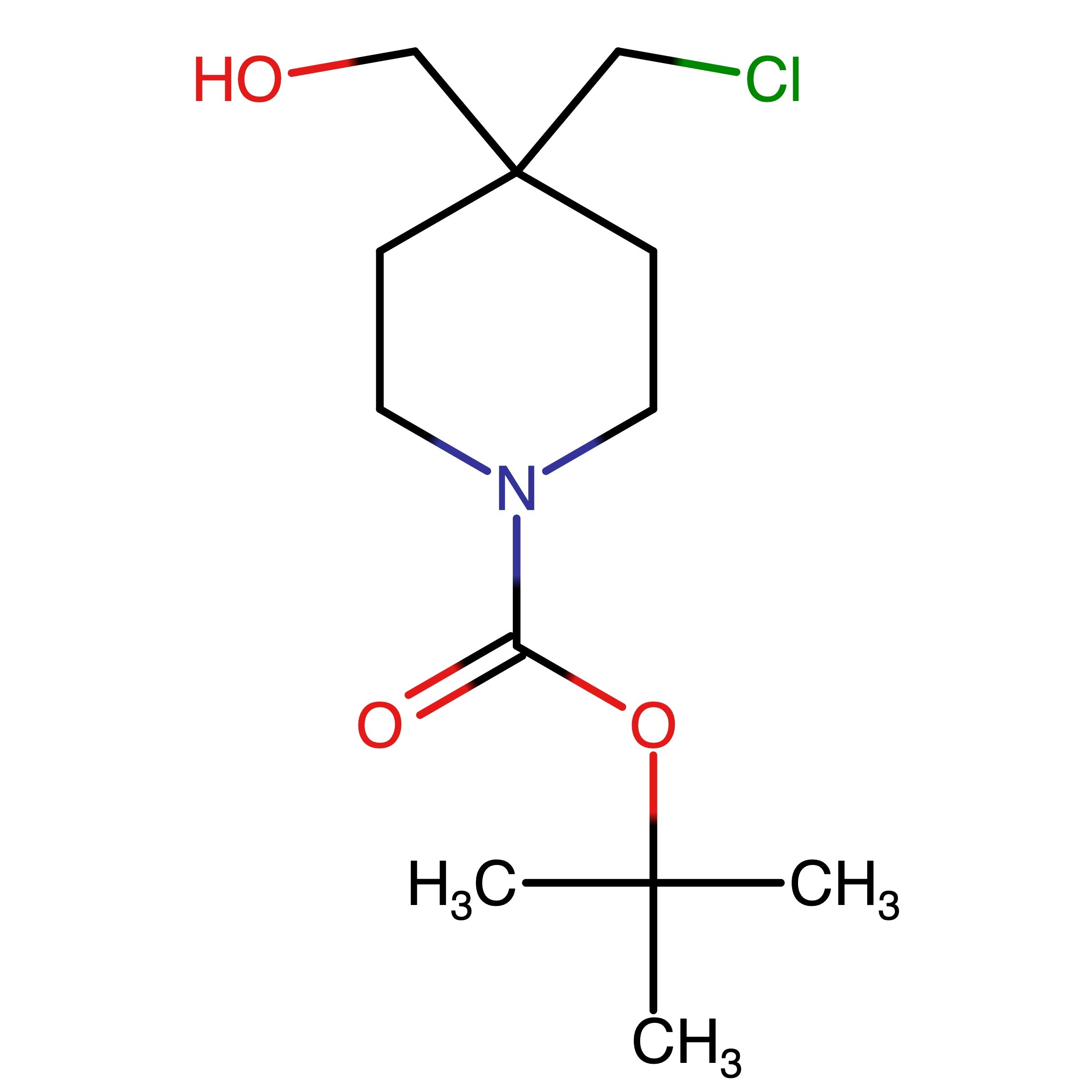 CAS 1312131-45-5 | tert-Butyl 4-(chloromethyl)-4-(hydroxymethyl)piperidine-1-carboxylate | MFCD23726559
