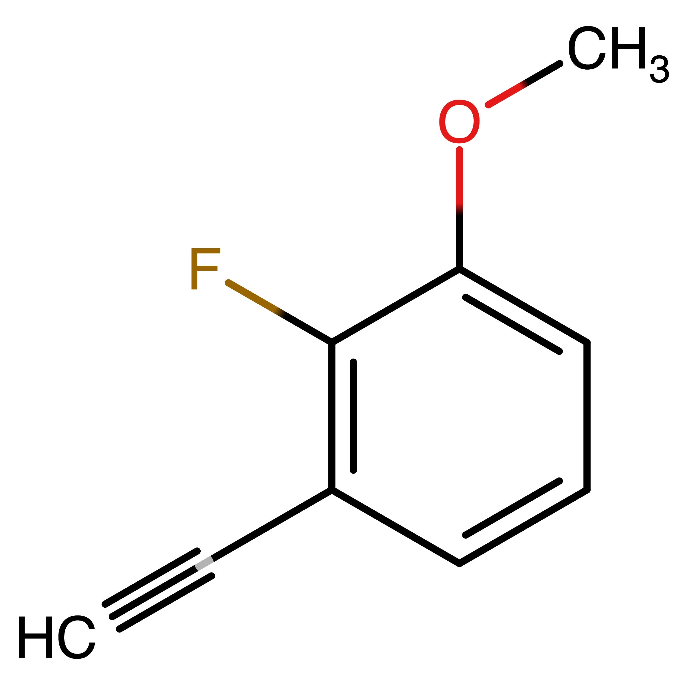 CAS 1402353-80-3 | 1-Ethynyl-2-fluoro-3-methoxybenzene | MFCD24308821