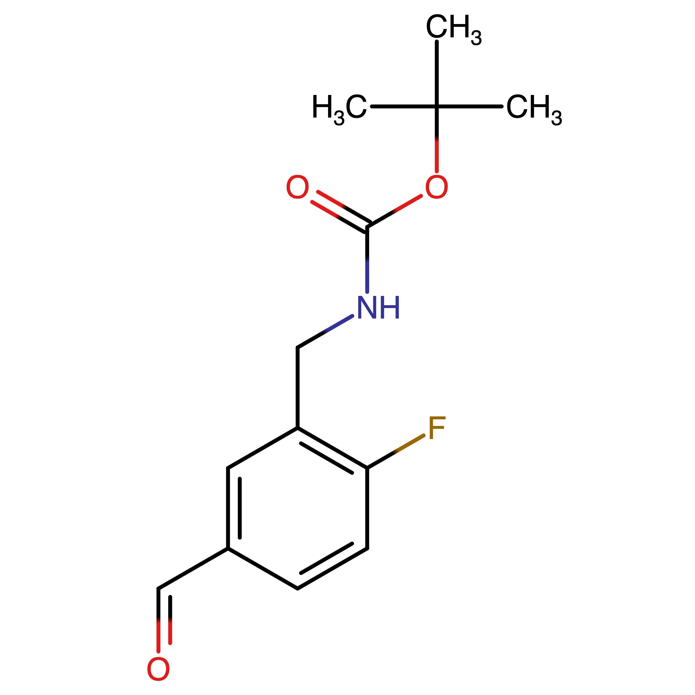 CAS 334018-67-6 | tert-Butyl (2-fluoro-5-formylbenzyl)carbamate