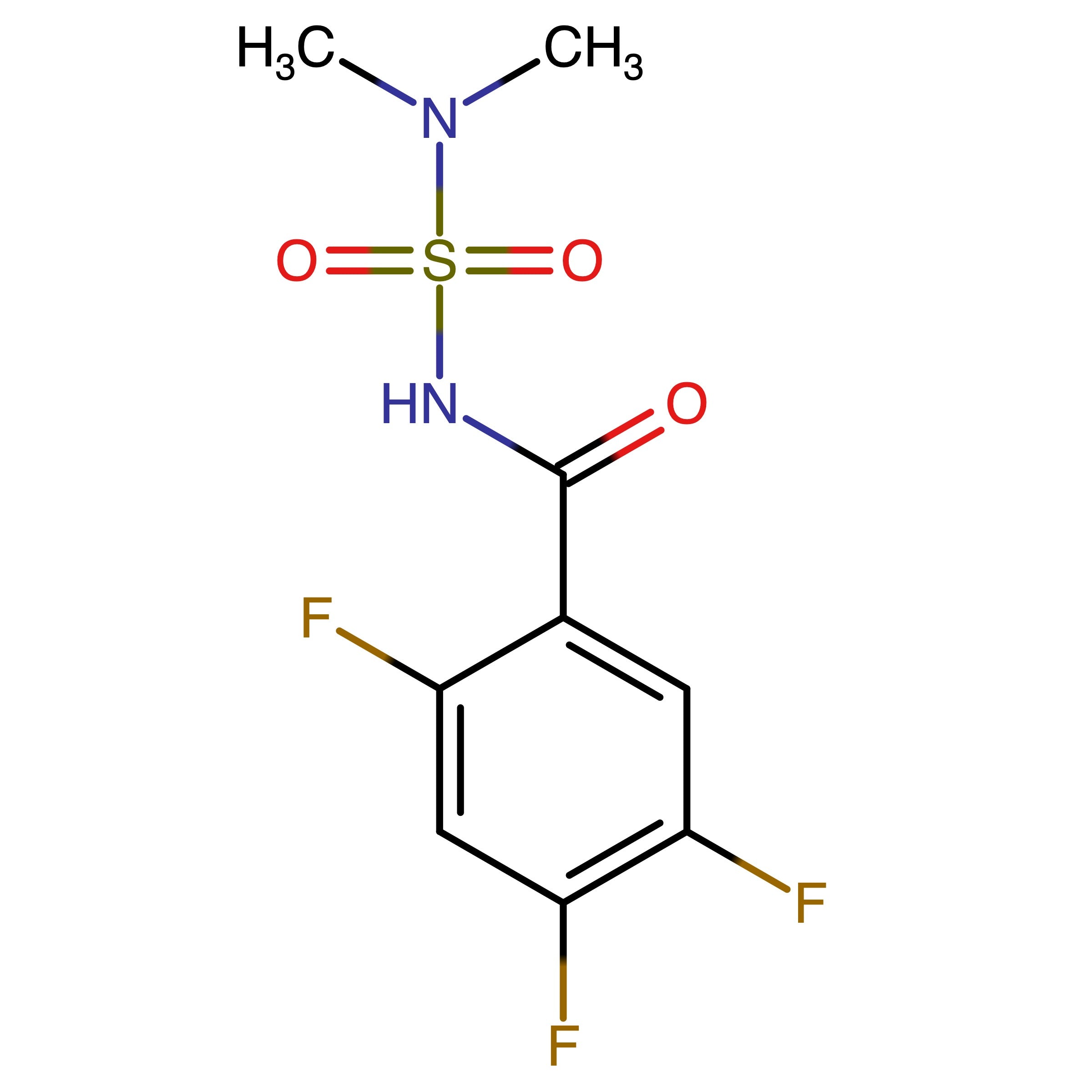 CAS 1443430-94-1 | N-(N,N-Dimethylsulfamoyl)-2,4,5-trifluorobenzamide