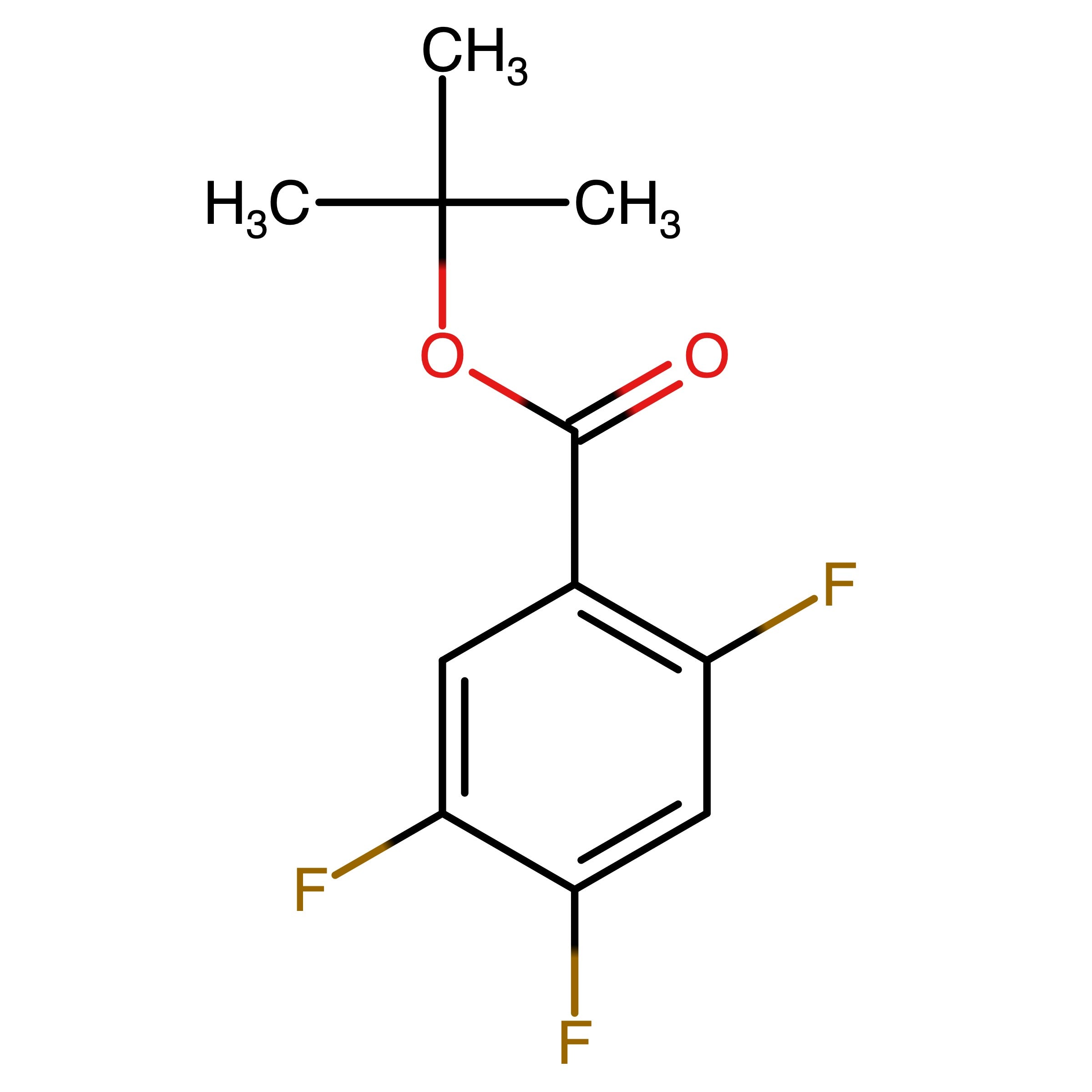 CAS 182875-05-4 | tert-Butyl 2,4,5-trifluorobenzoate | MFCD22393629