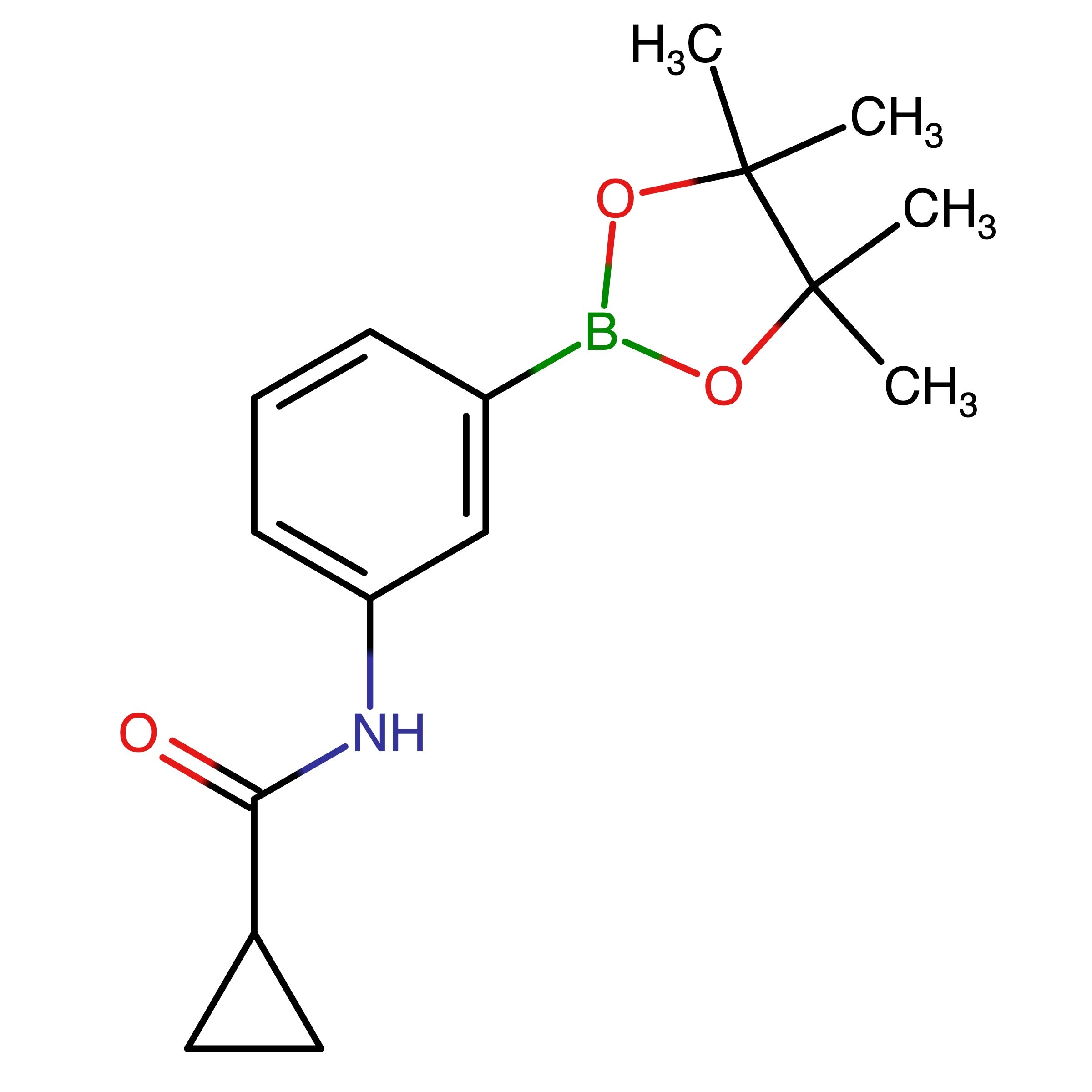 CAS 1031747-40-6 | N-[3-(4,4,5,5-Tetramethyl-1,3,2-dioxaborolan-2-yl)phenyl]cyclopropanecarboxamide