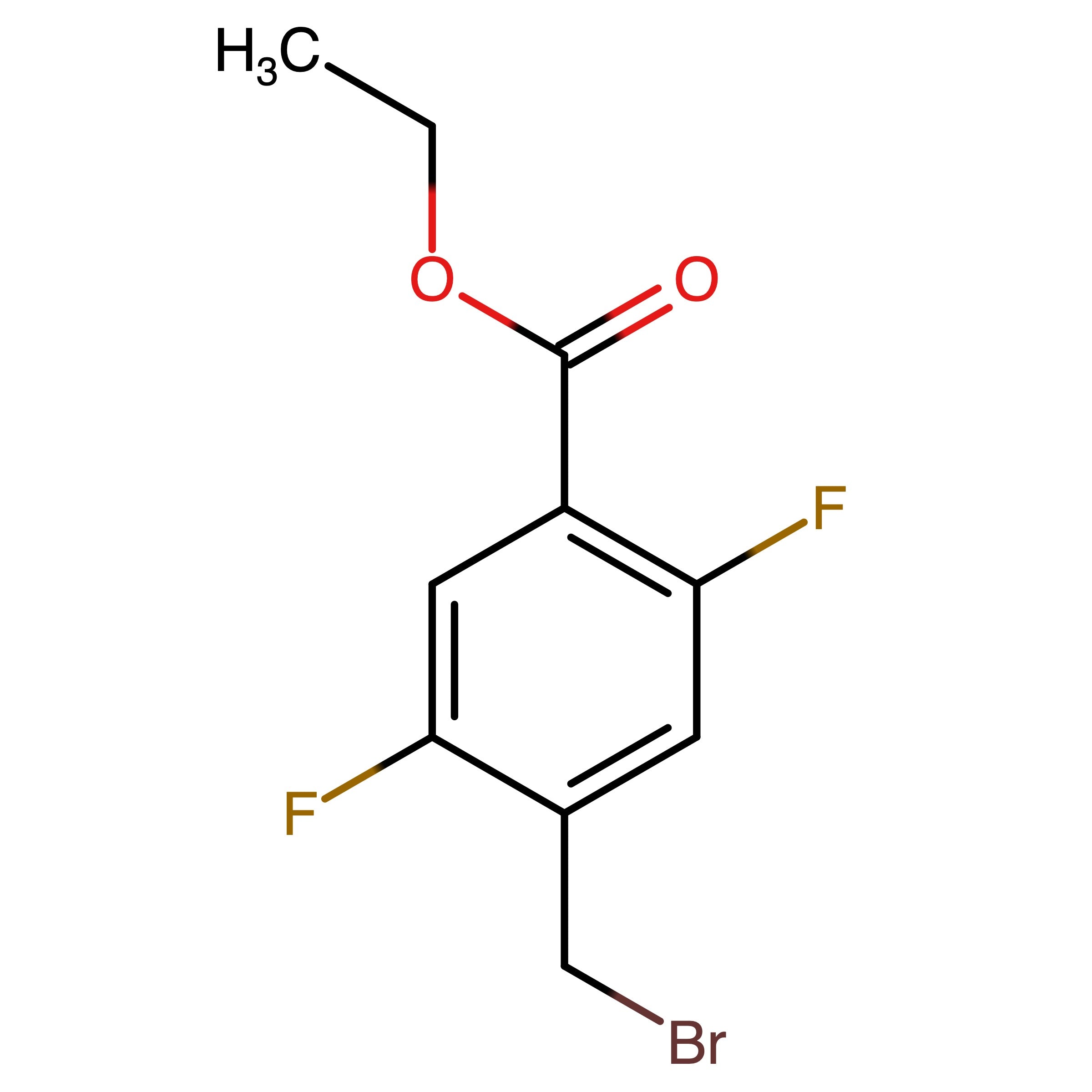 CAS 1355488-98-0 | Ethyl 4-(bromomethyl)-2,5-difluorobenzoate | MFCD28148192