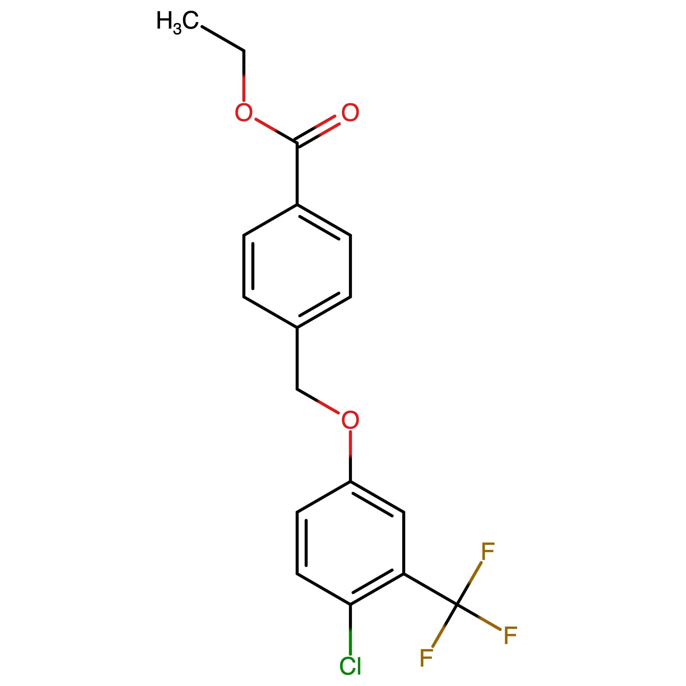 CAS 1355637-03-4 | Ethyl 4-((4-chloro-3-(trifluoromethyl)phenoxy)methyl)benzoate