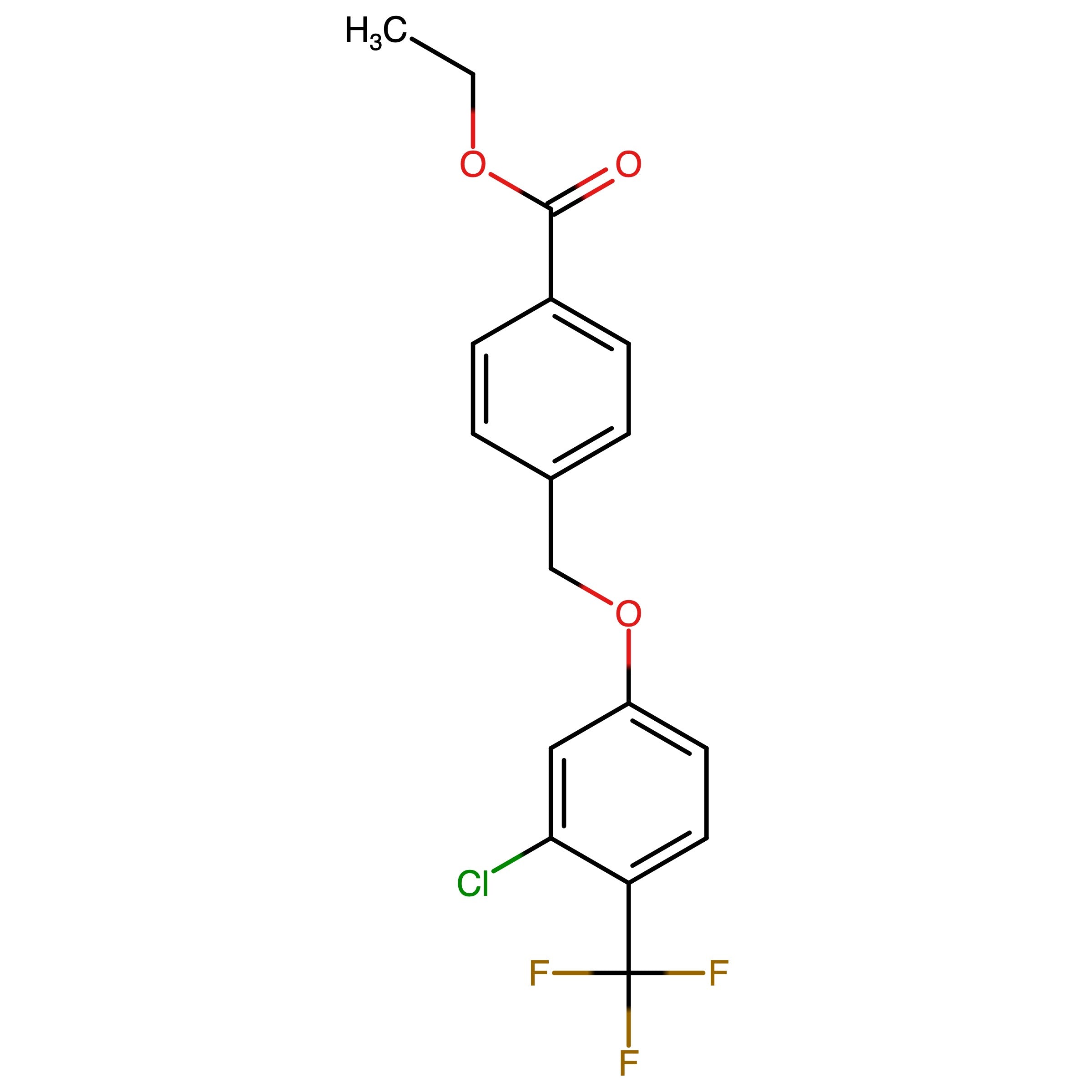 CAS 1443431-00-2 | Ethyl 4-((3-chloro-4-(trifluoromethyl)phenoxy)methyl)benzoate