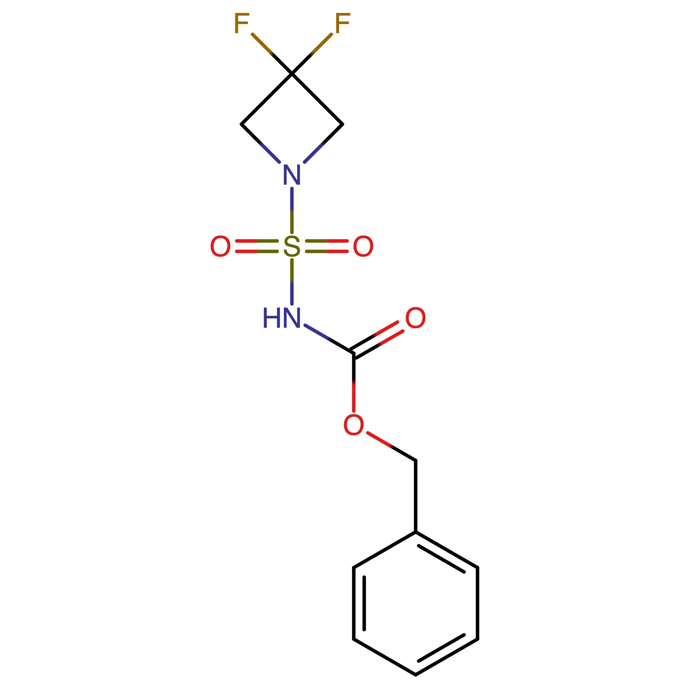 CAS 1443432-73-2 | Benzyl ((3,3-difluoroazetidin-1-yl)sulfonyl)carbamate