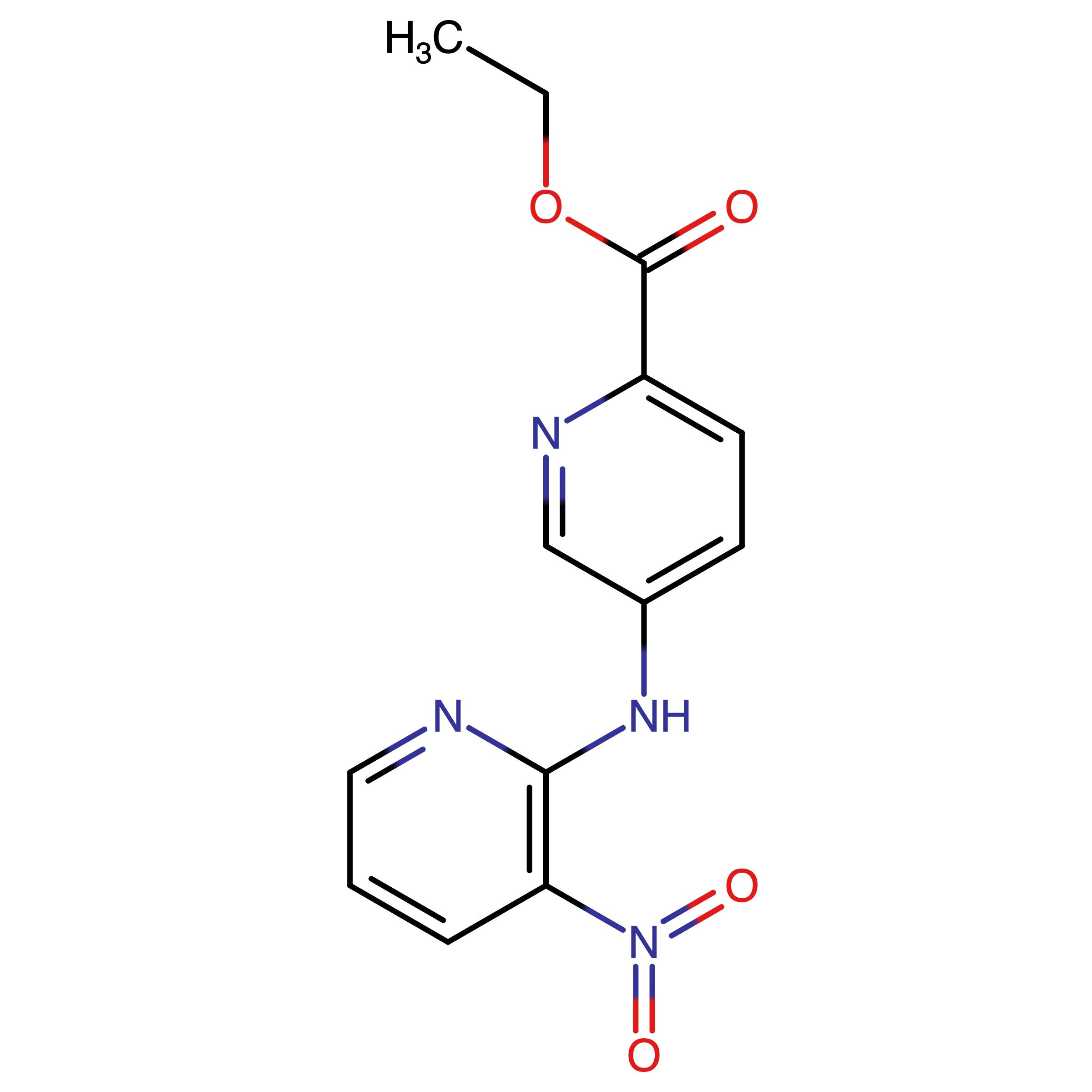CAS 1632251-09-2 | Ethyl 5-((3-nitropyridin-2-yl)amino)picolinate