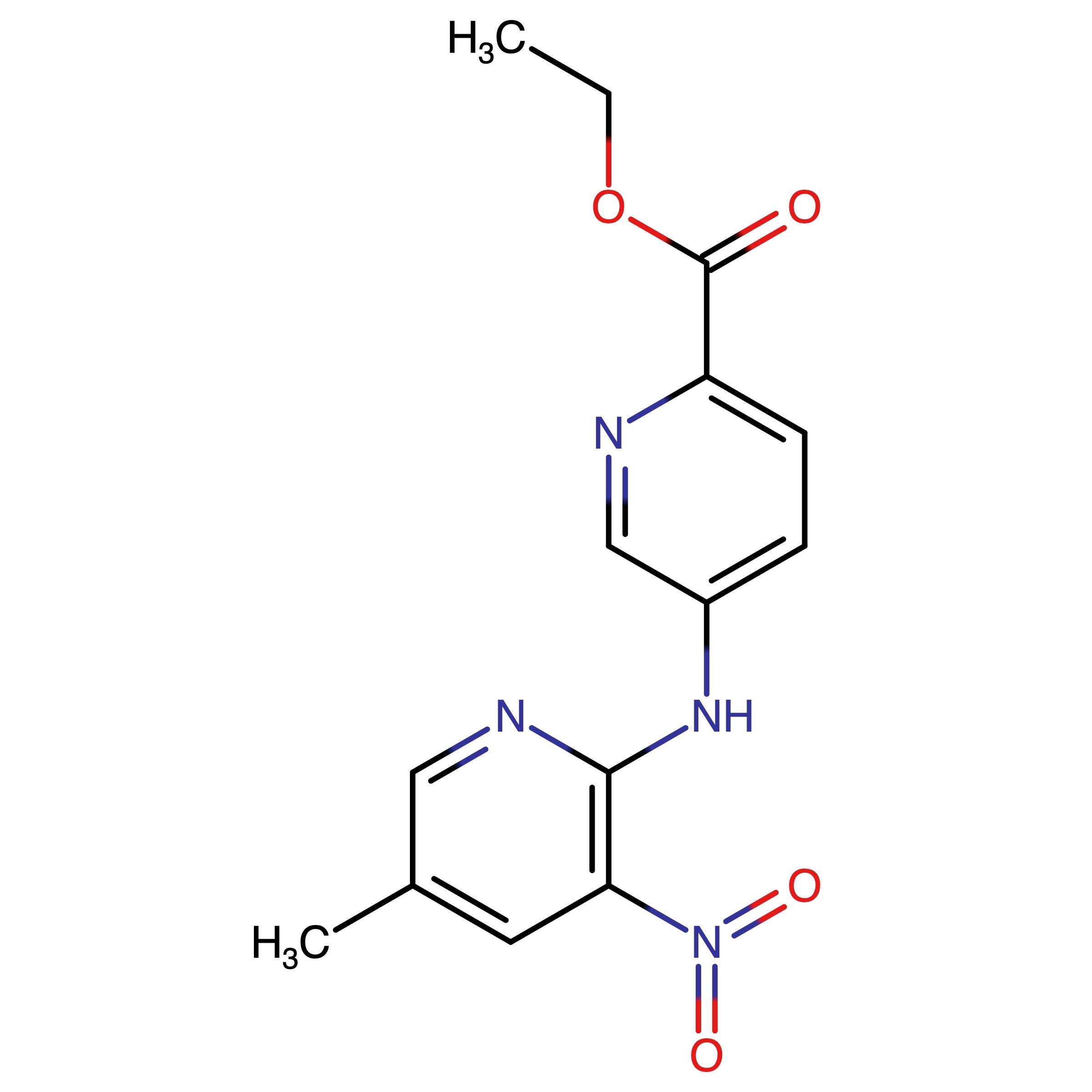 CAS 1632251-13-8 | Ethyl 5-((5-methyl-3-nitropyridin-2-yl)amino)picolinate