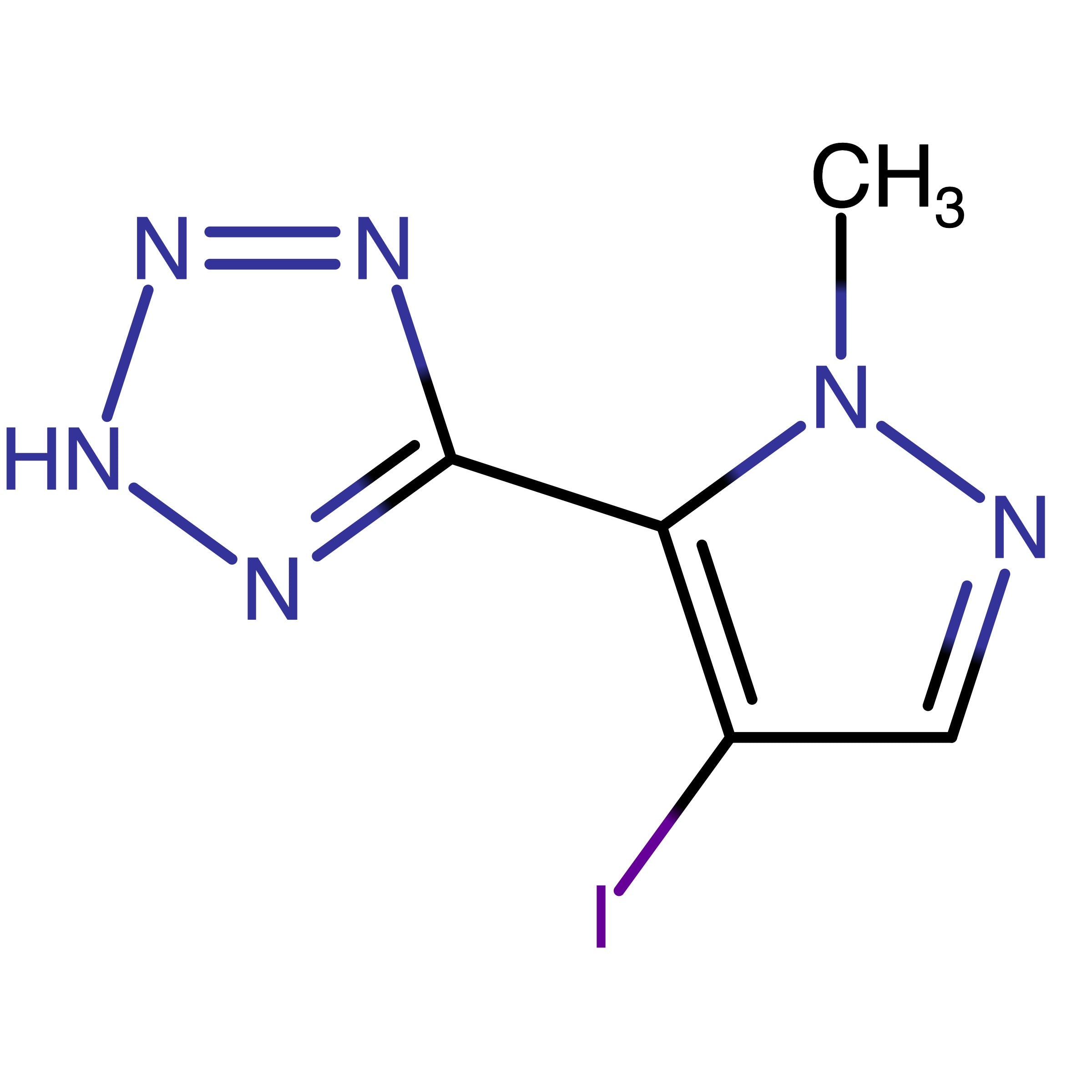 CAS 1632251-27-4 | 5-(4-Iodo-1-methyl-1H-pyrazol-5-yl)-2H-tetrazole