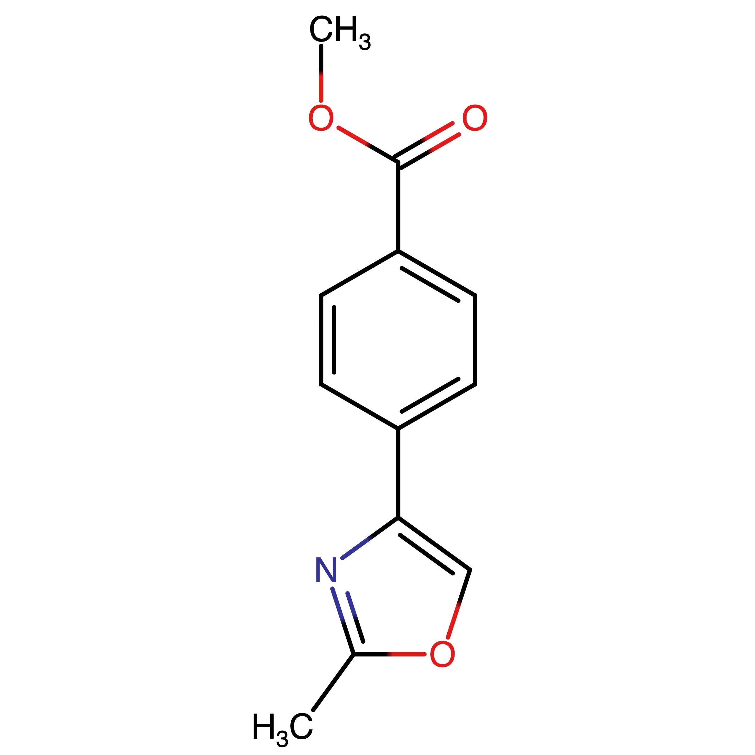 CAS 1859084-40-4 | Methyl 4-(2-methyloxazol-4-yl)benzoate | MFCD30470853