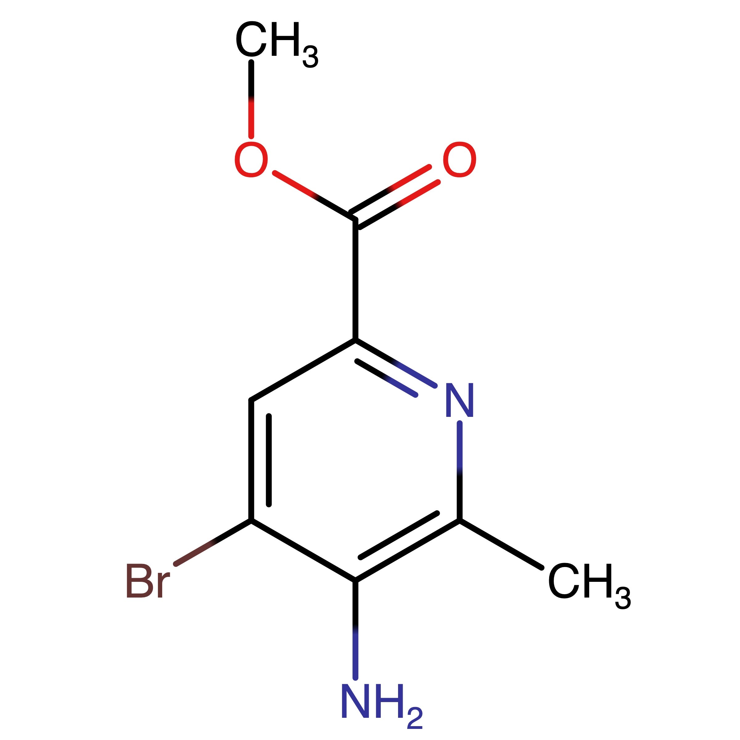 CAS 1859084-56-2 | Methyl 5-amino-4-bromo-6-methylpicolinate | MFCD30470816