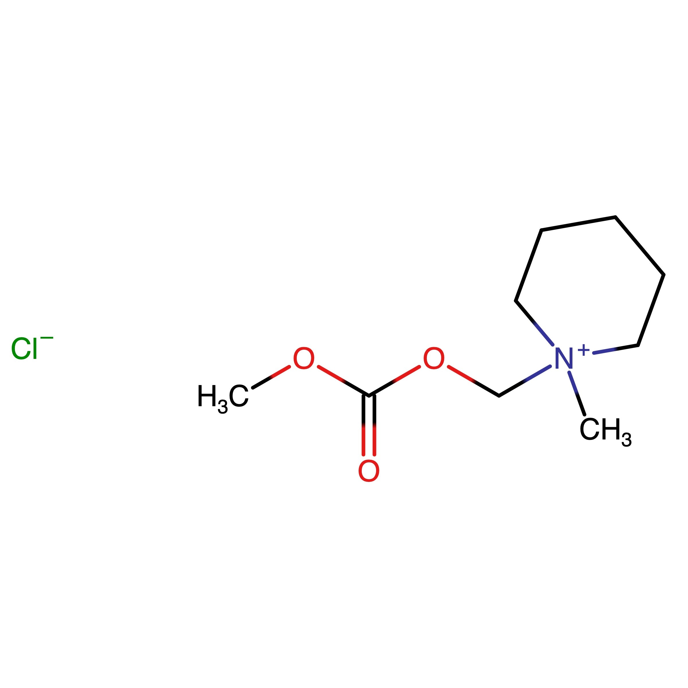 CAS 1193748-87-6 | 1-(((Methoxycarbonyl)oxy)methyl)-1-methylpiperidin-1-ium chloride
