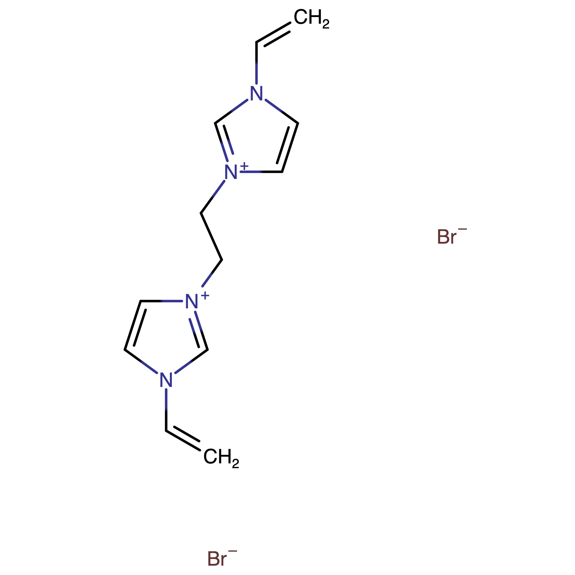 CAS 1459174-83-4 | 3,3'-(Ethane-1,2-diyl)bis(1-vinyl-1H-imidazol-3-ium) bromide