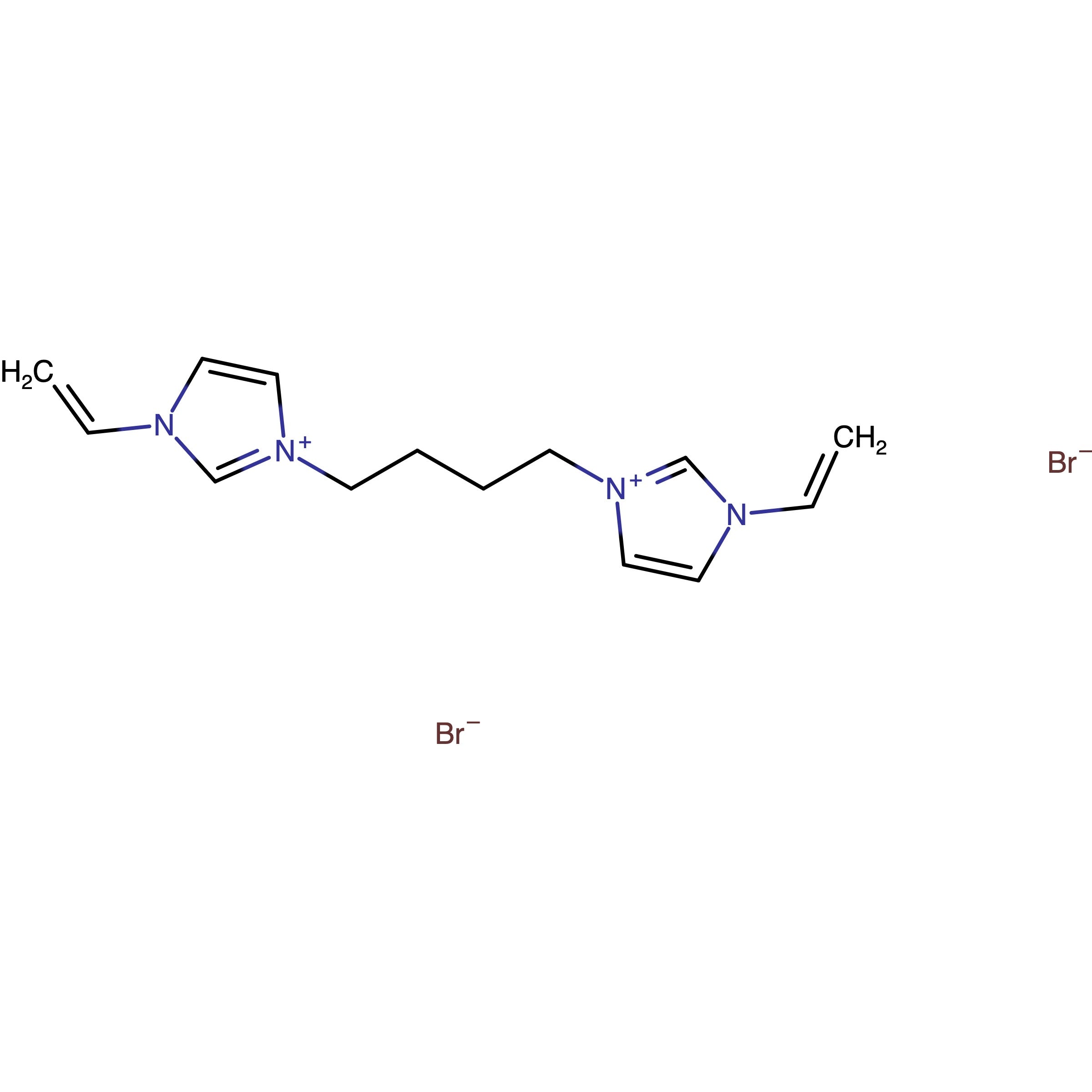 CAS 1262865-64-4 | 3,3'-(Butane-1,4-diyl)bis(1-vinyl-1H-imidazol-3-ium) bromide